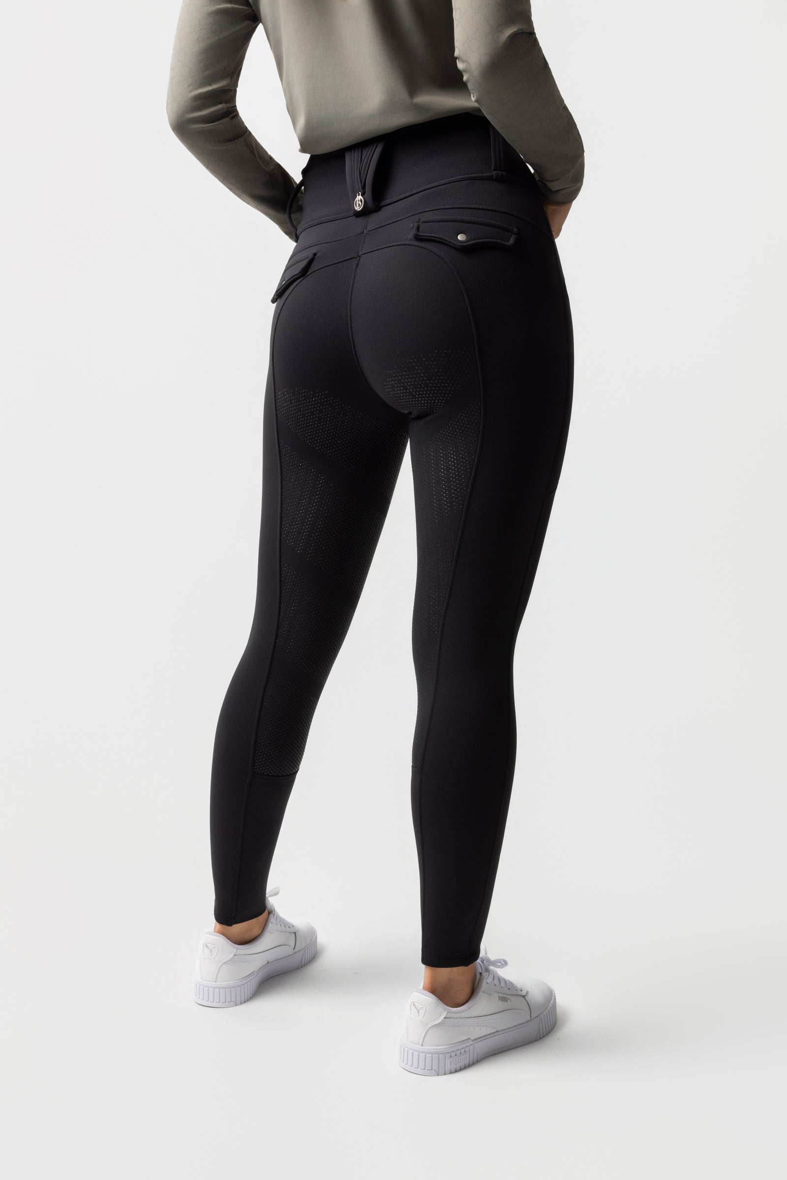 B Vertigo Chiara kompression termo ridebukser til kvinder med fuldgrip Womens Breeches