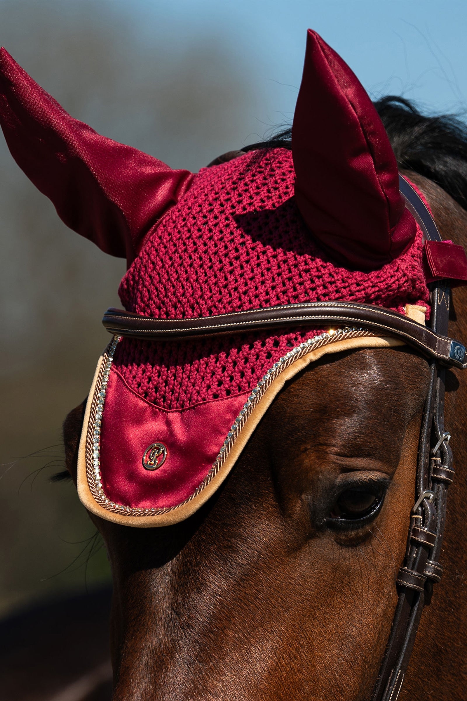 PS of Sweden Vintage Monogram Ear Bonnet Saddle Pads