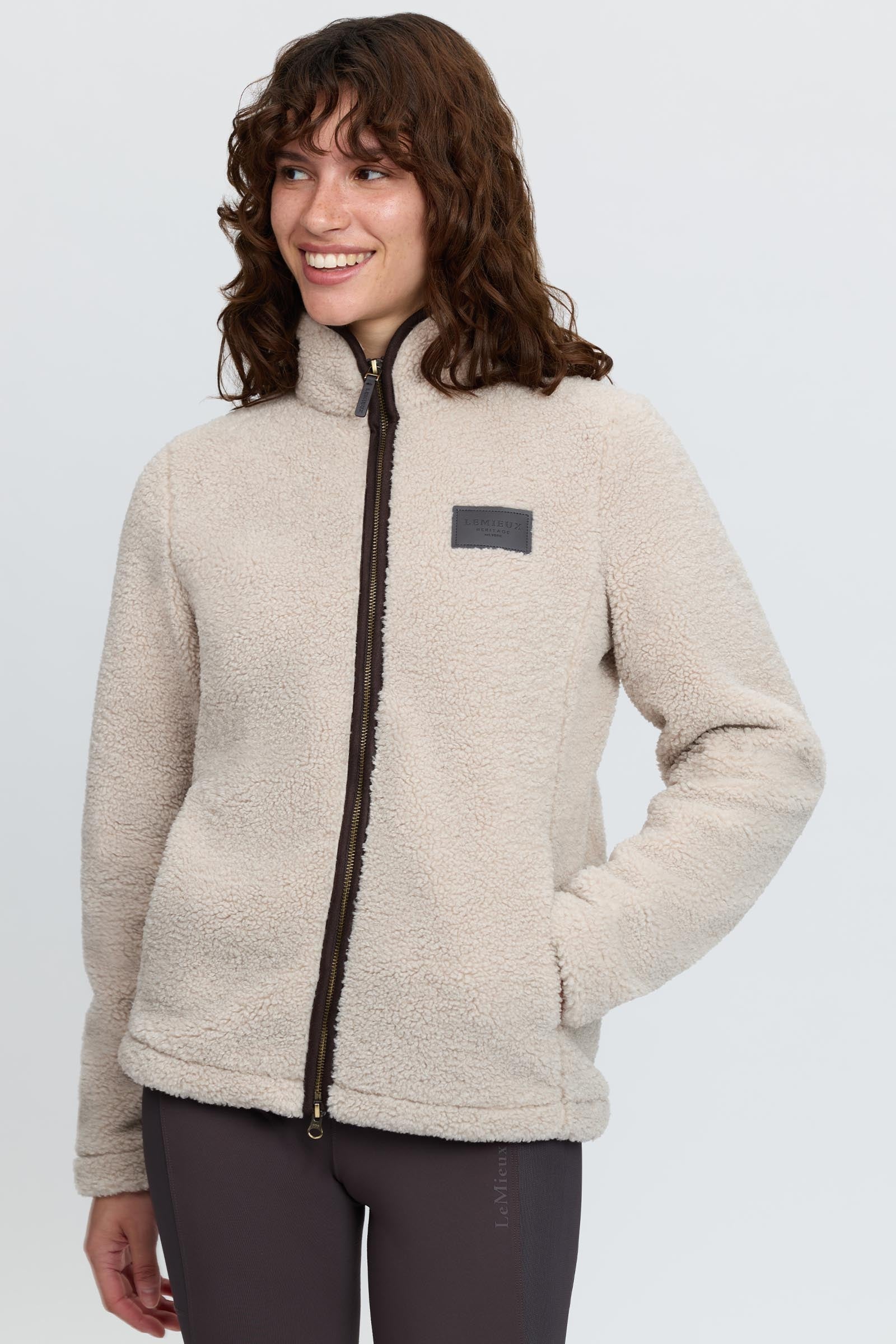 LeMieux Heritage Borg Women´s Zip Through Jacket Women’s Riding Clothing
