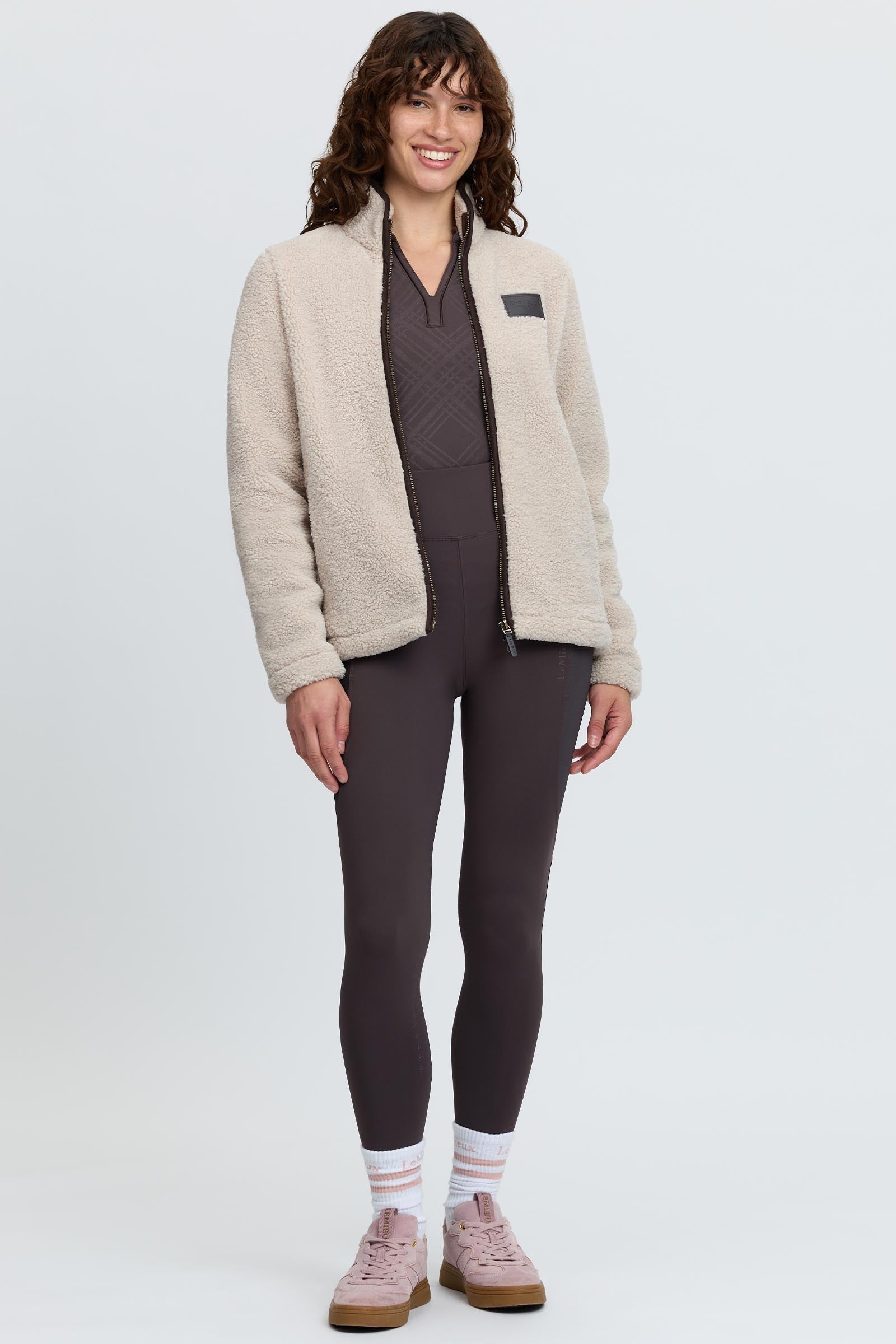 LeMieux Heritage Borg Women´s Zip Through Jacket Women’s Riding Clothing