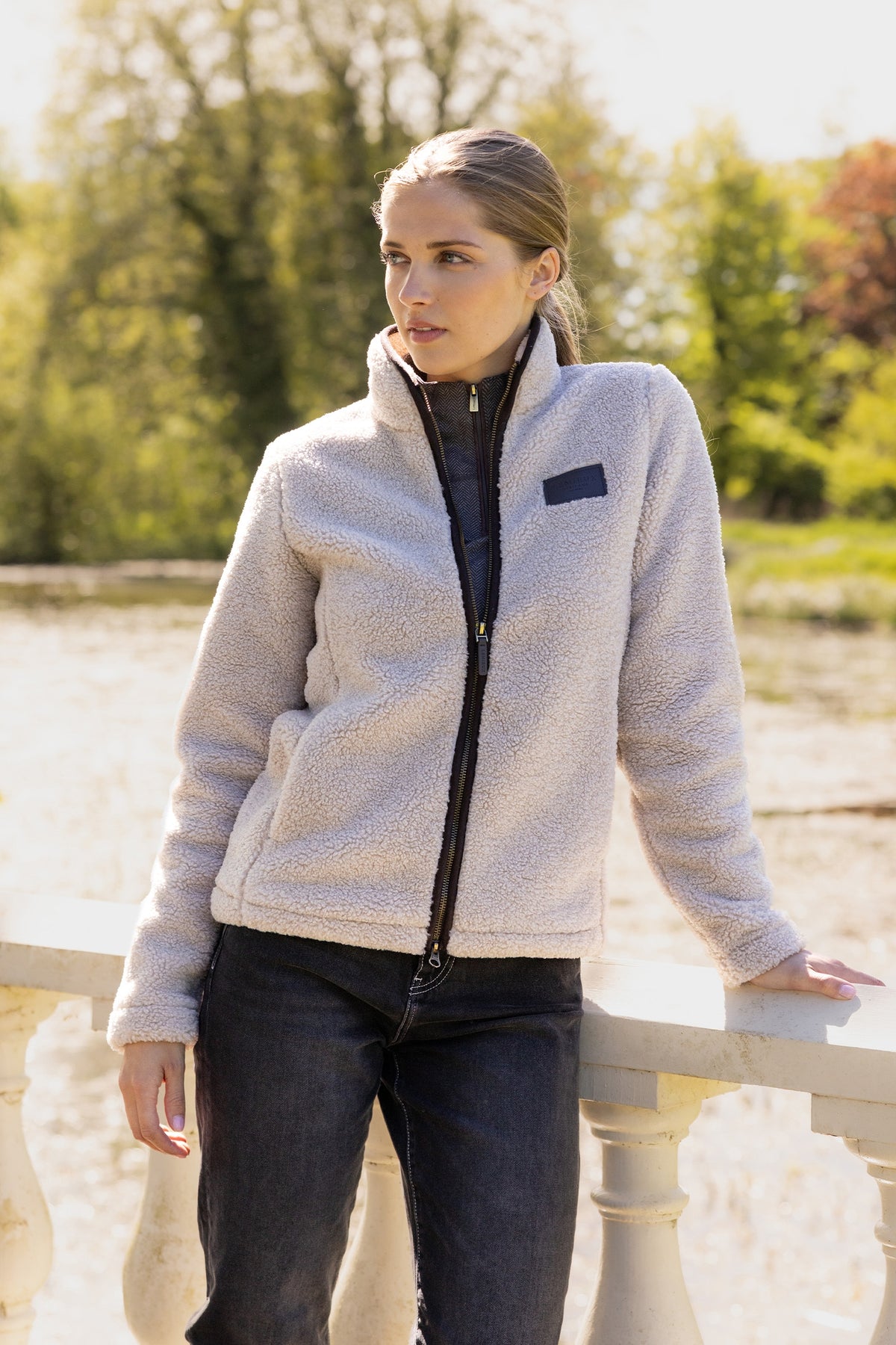 LeMieux Heritage Borg Women´s Zip Through Jacket Women’s Riding Clothing