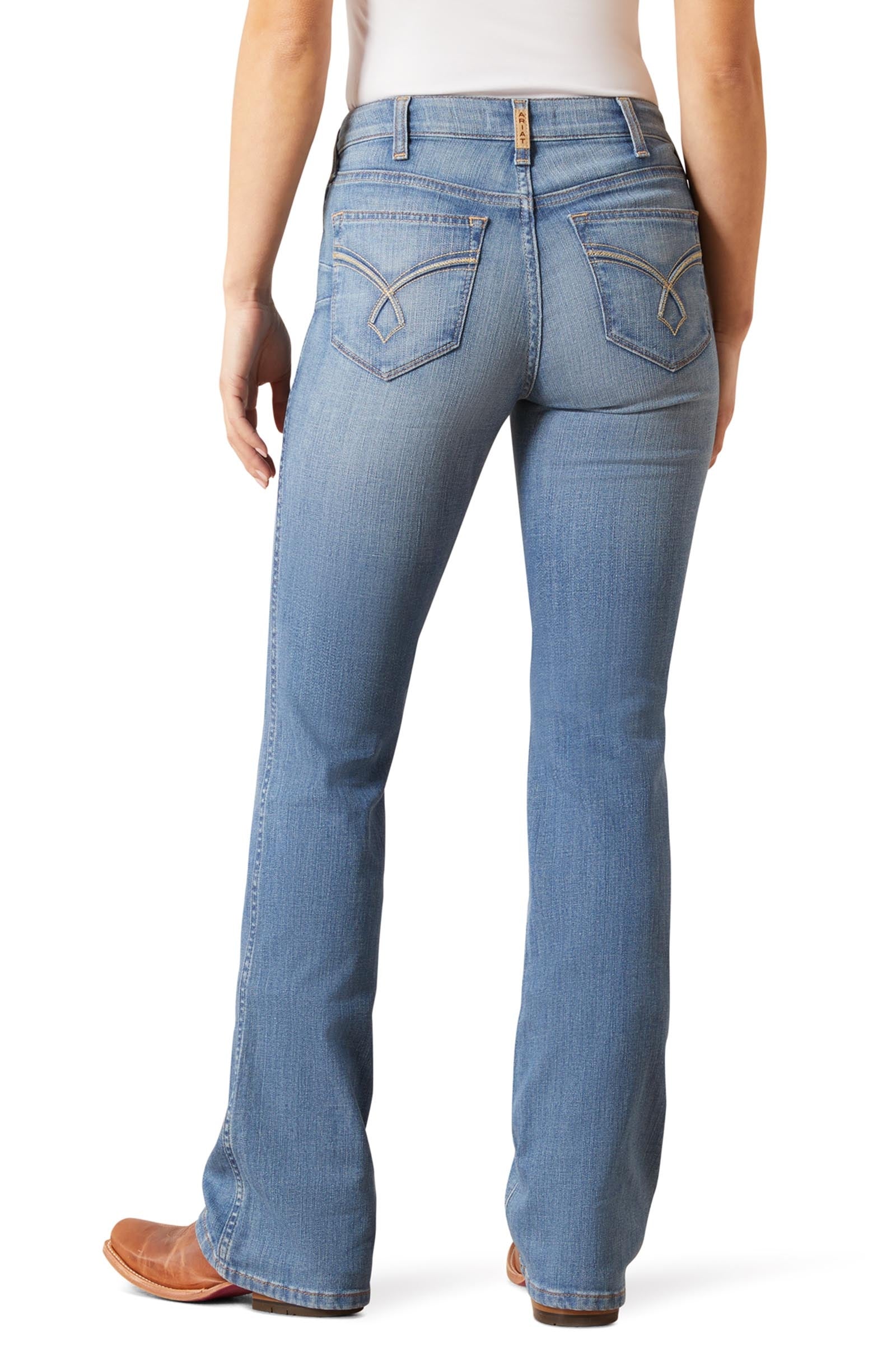 Ariat County Lane Wide Square Toe dame westernboots Womens Breeches