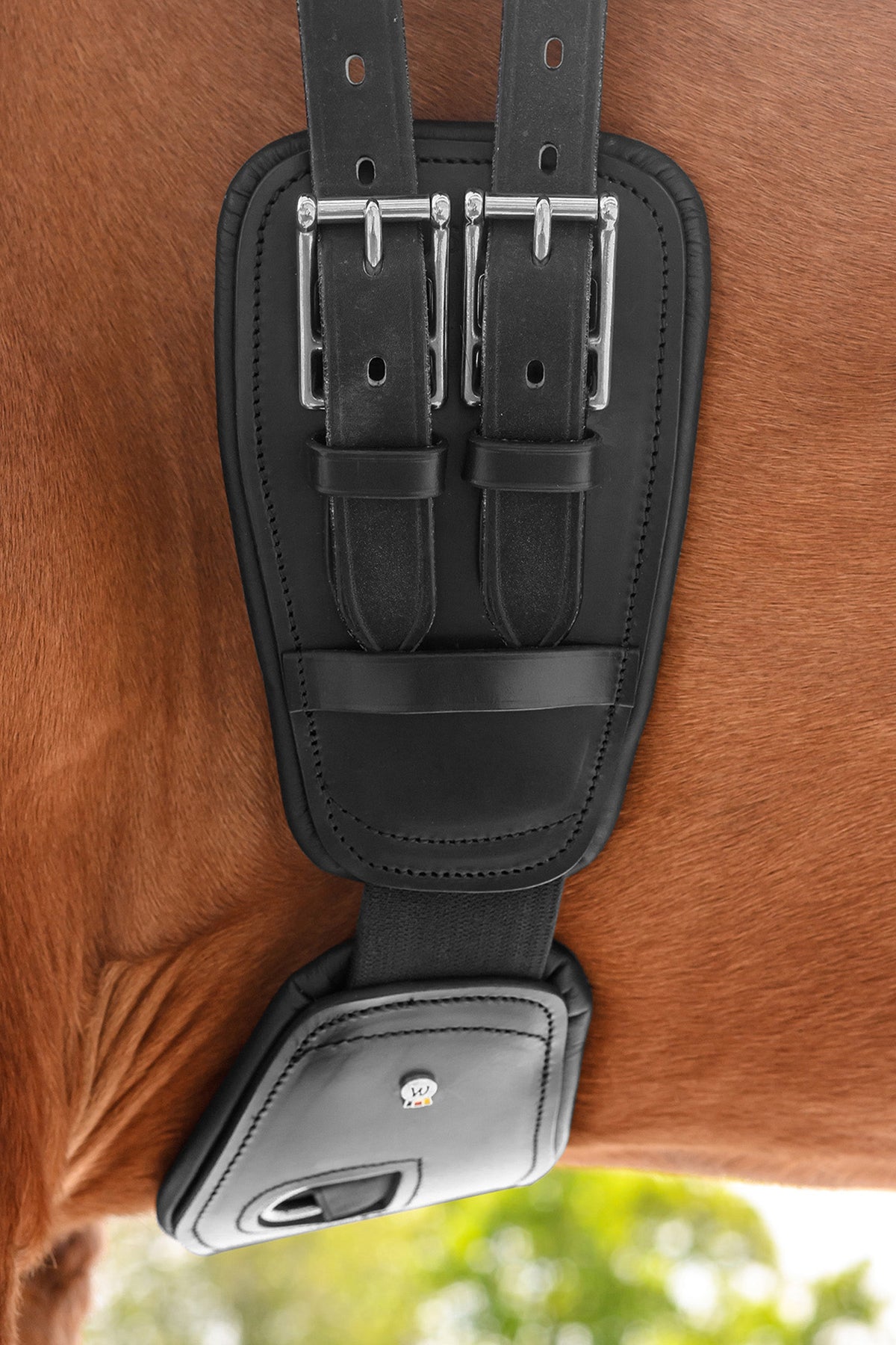 Waldhausen Elasticated Short Leather Girth Saddles, Girths & Stirrups