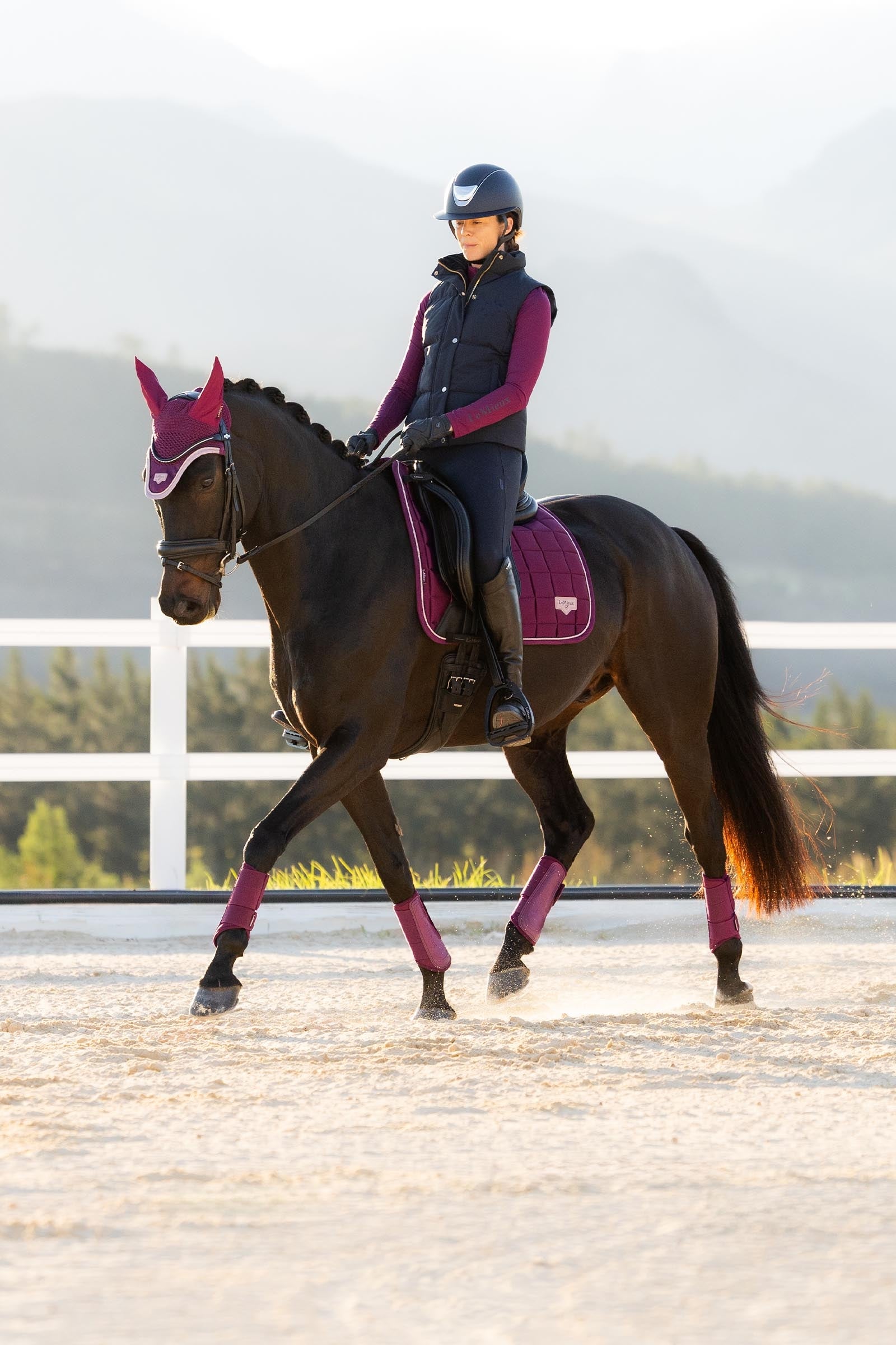 LeMieux Loire Classic Square Dressage Saddle Pad Saddle Pads