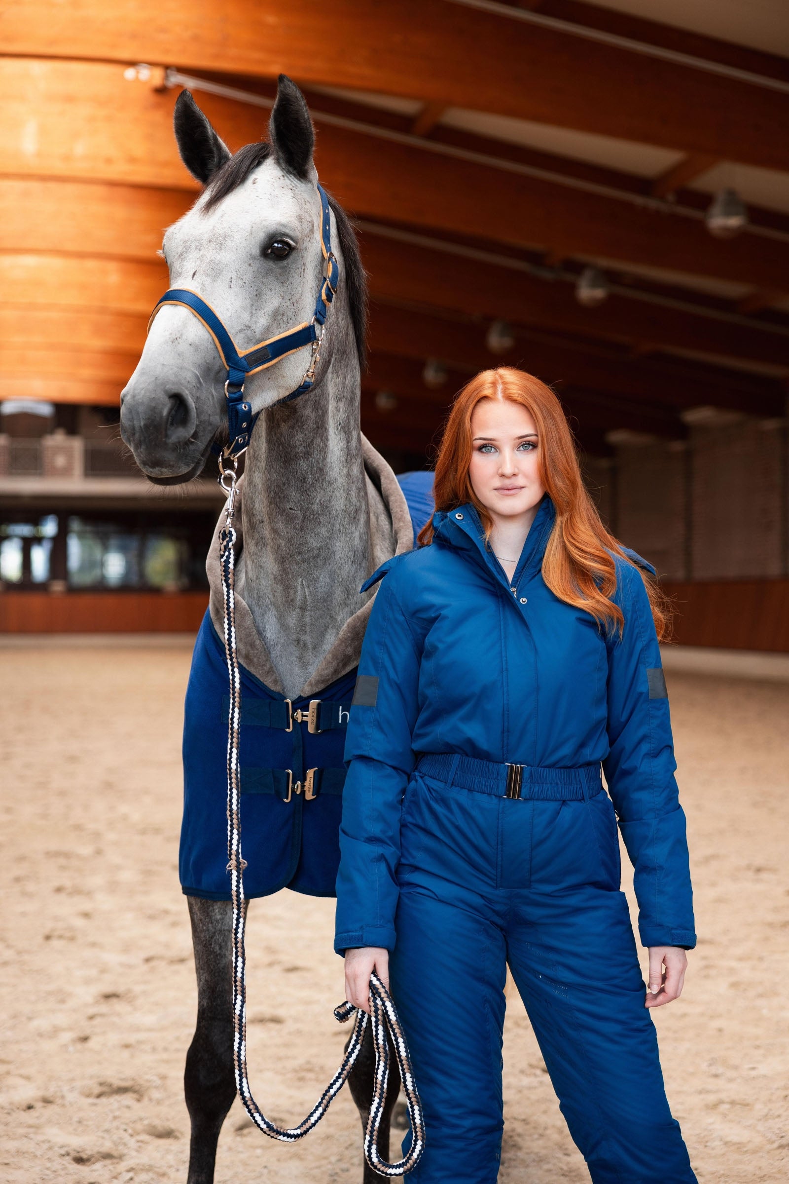 Horze Delémont Fleece cooler Horse Rugs