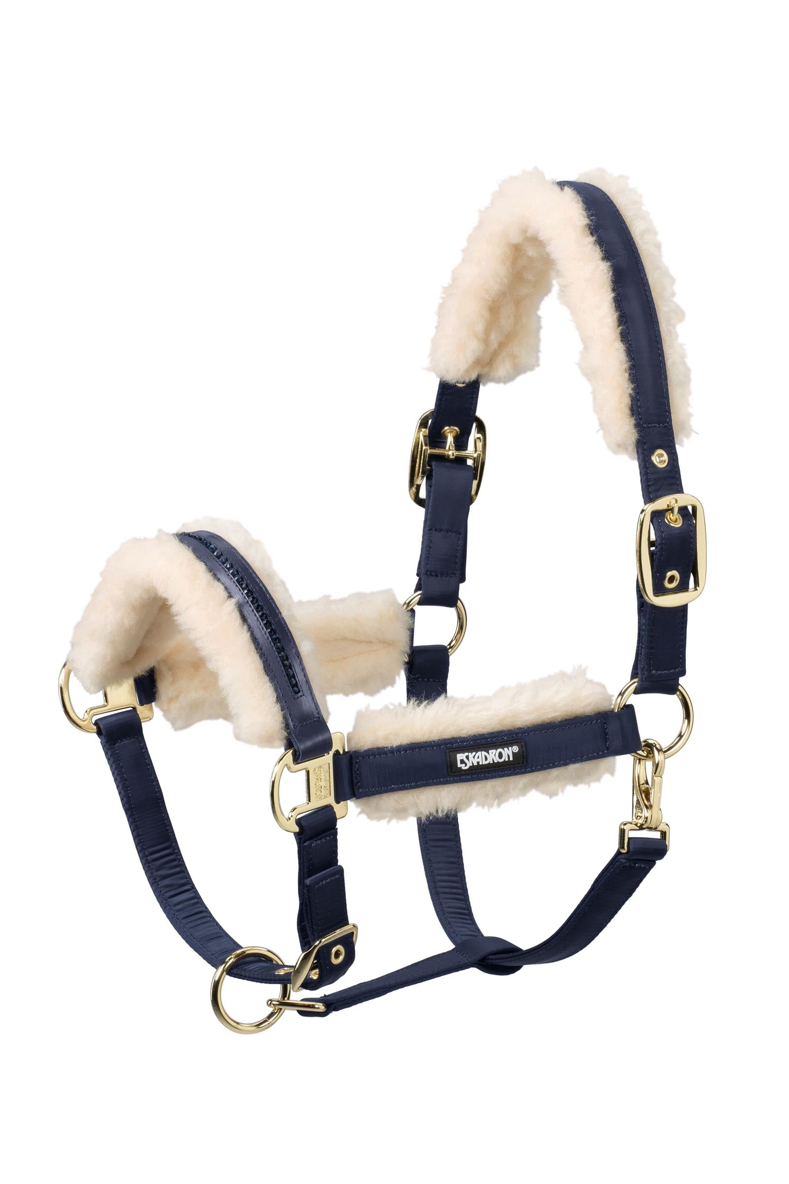 Eskadron Evo Wool Halter Double Pin Grimer & Træktove