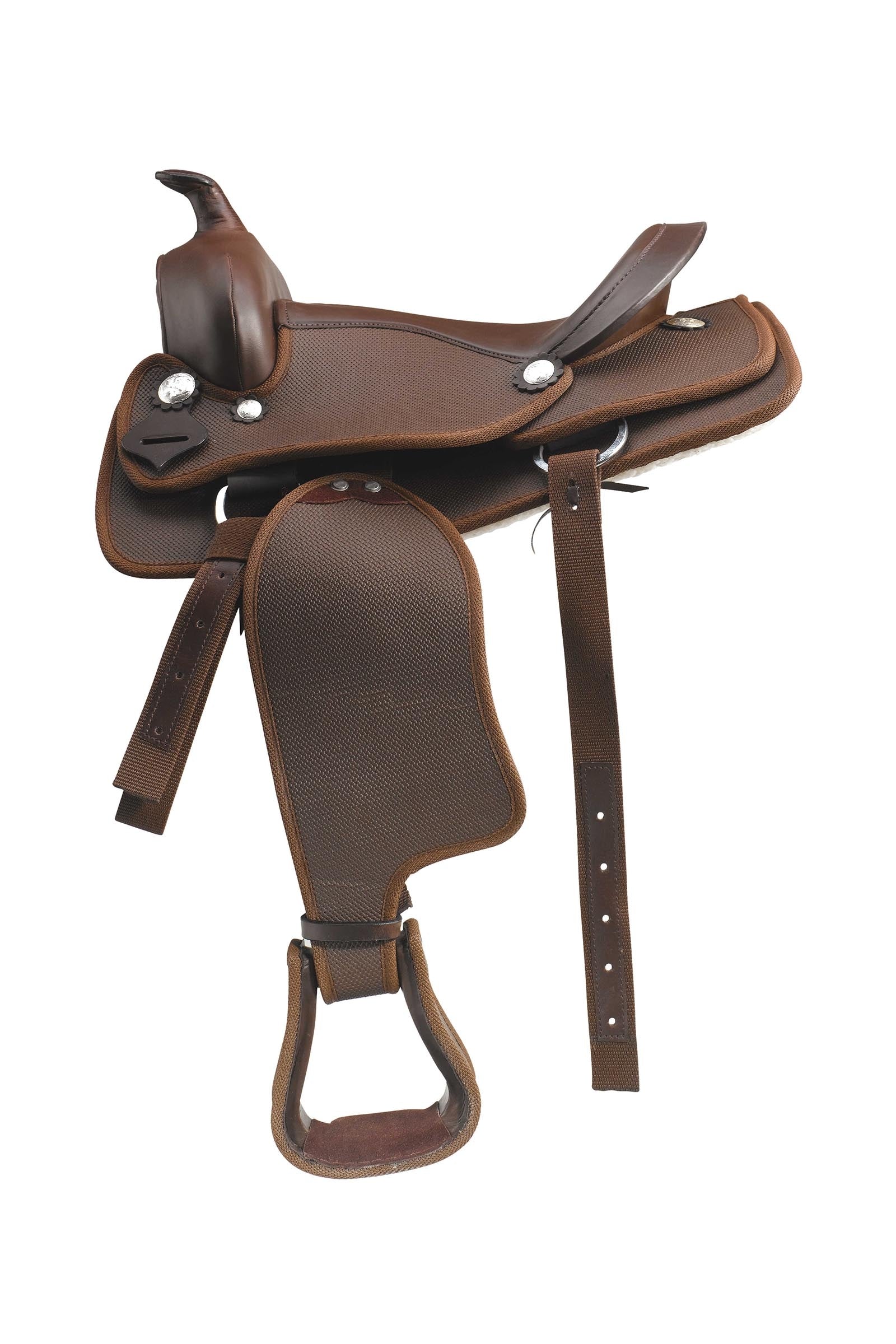 WESTRIDE Synthetic Western Saddle Saddles, Girths & Stirrups