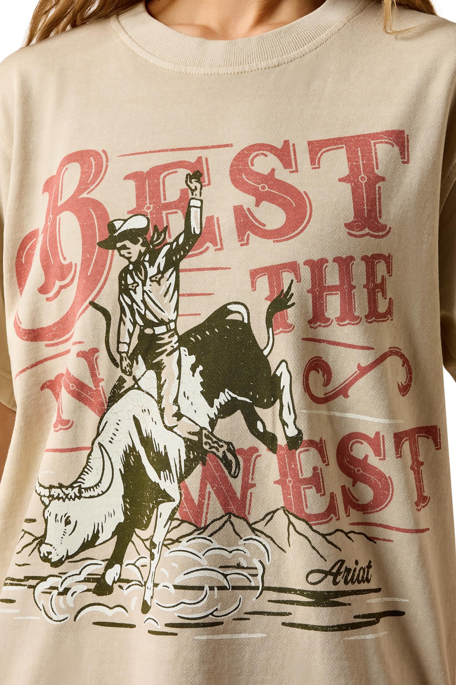 Ariat Women's Ariat Bull Rider Arched T-Shirt Women’s Riding Clothing