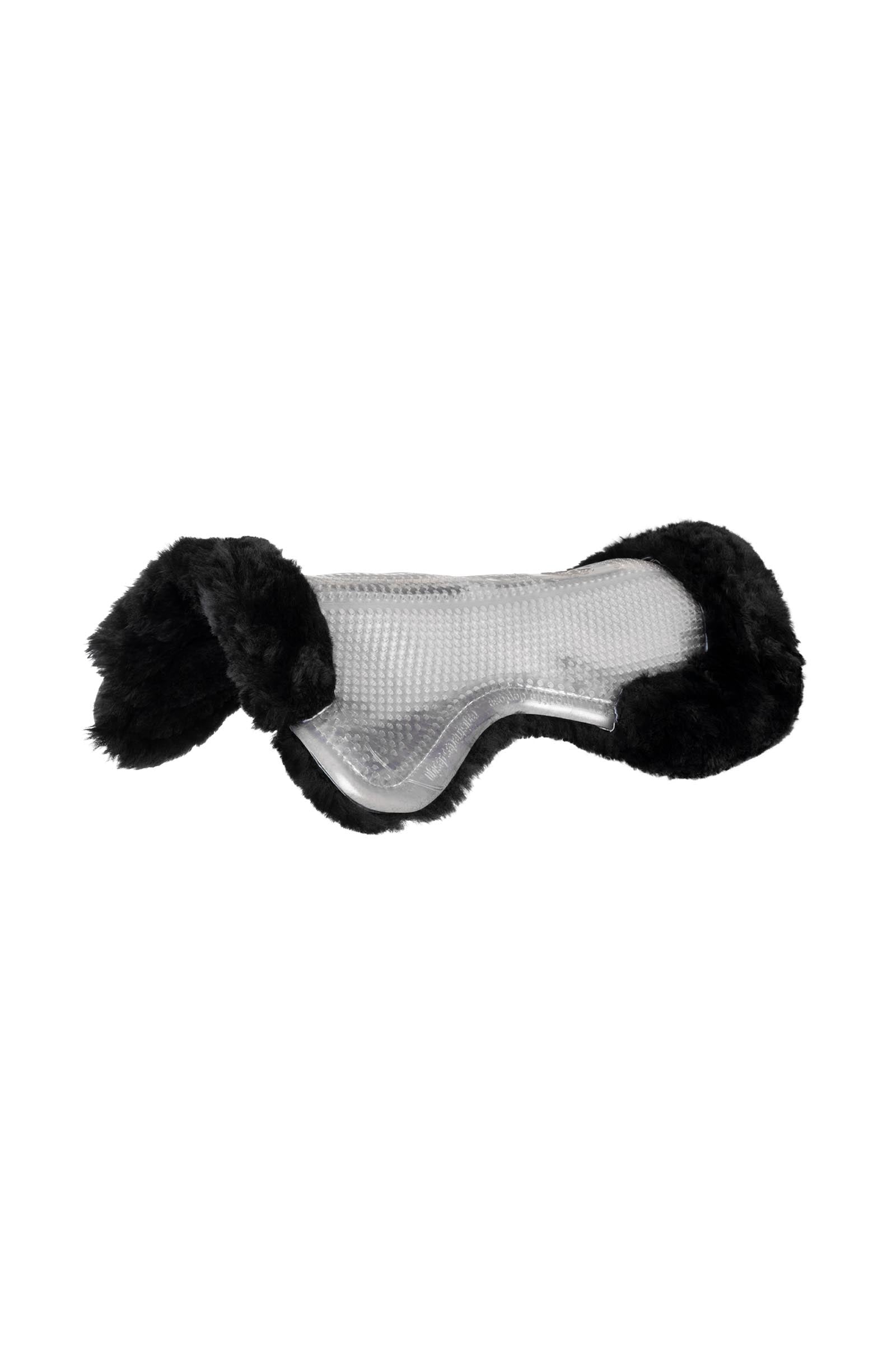 Acavallo skridsikker Classic gelpad med lammeskind, flad Sadelunderlag