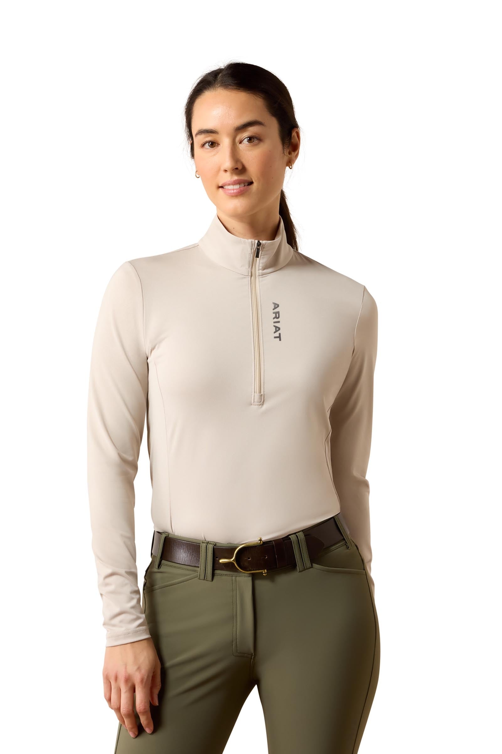 Ariat Dame Lunaveil baselayer med 1/2 lynlås Ridetøj til dame