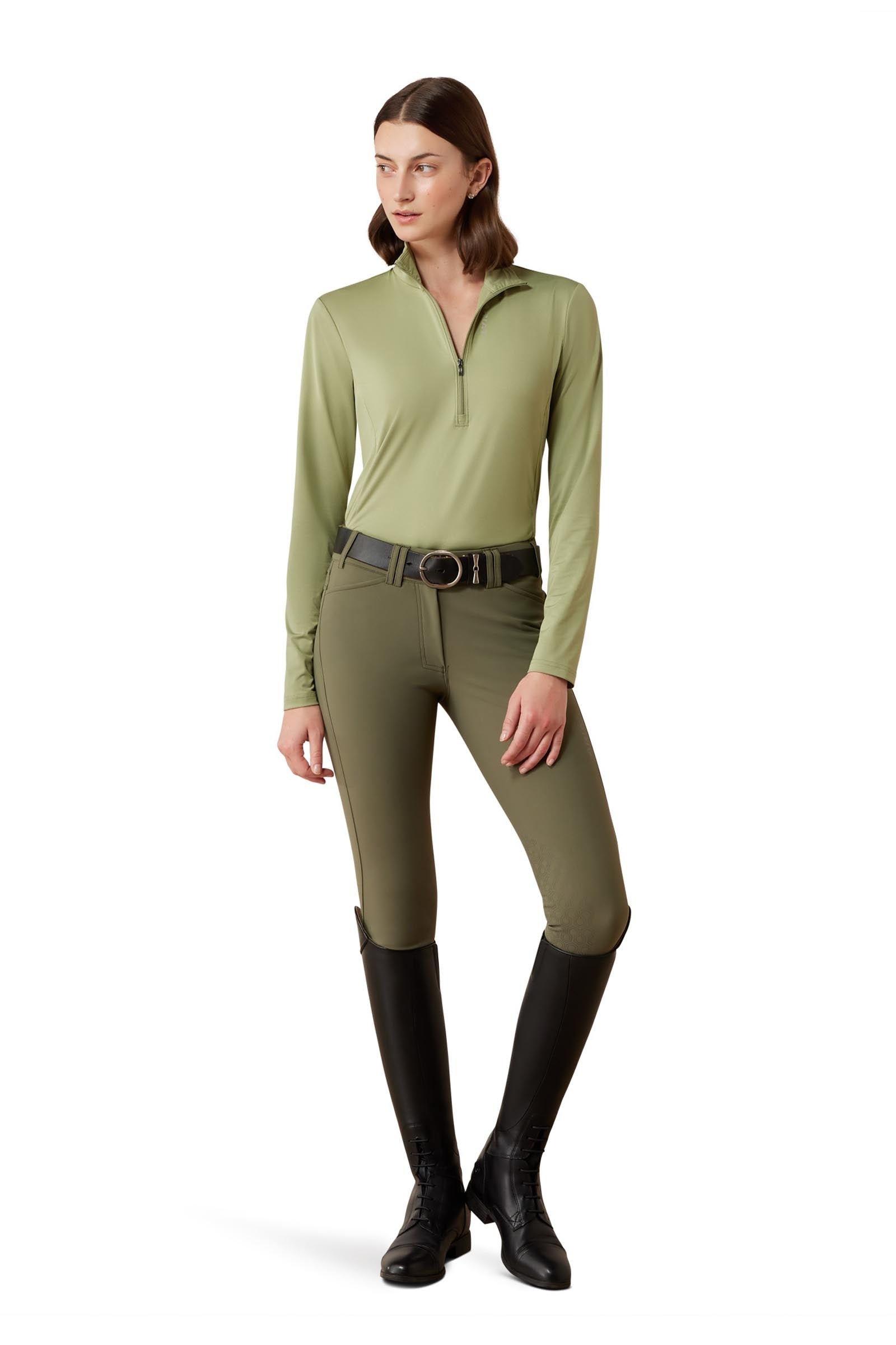 Ariat Women's Lunaveil 1/2 Zip Baselayer Women’s Riding Clothing