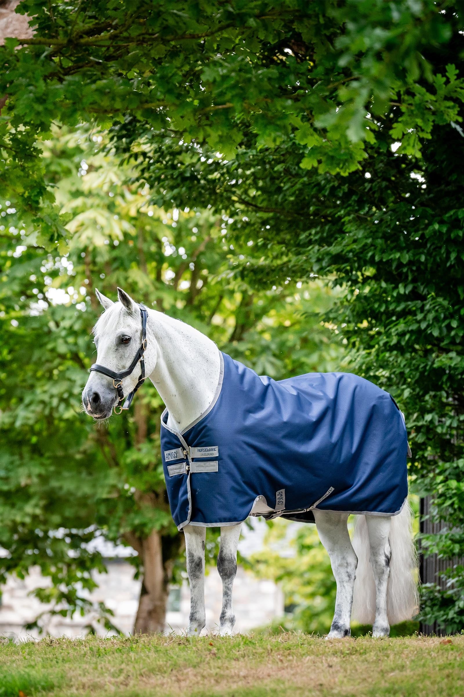 Horseware Amigo Ripstop 900D udedækken med fleecefor, 50 g Hestedækken