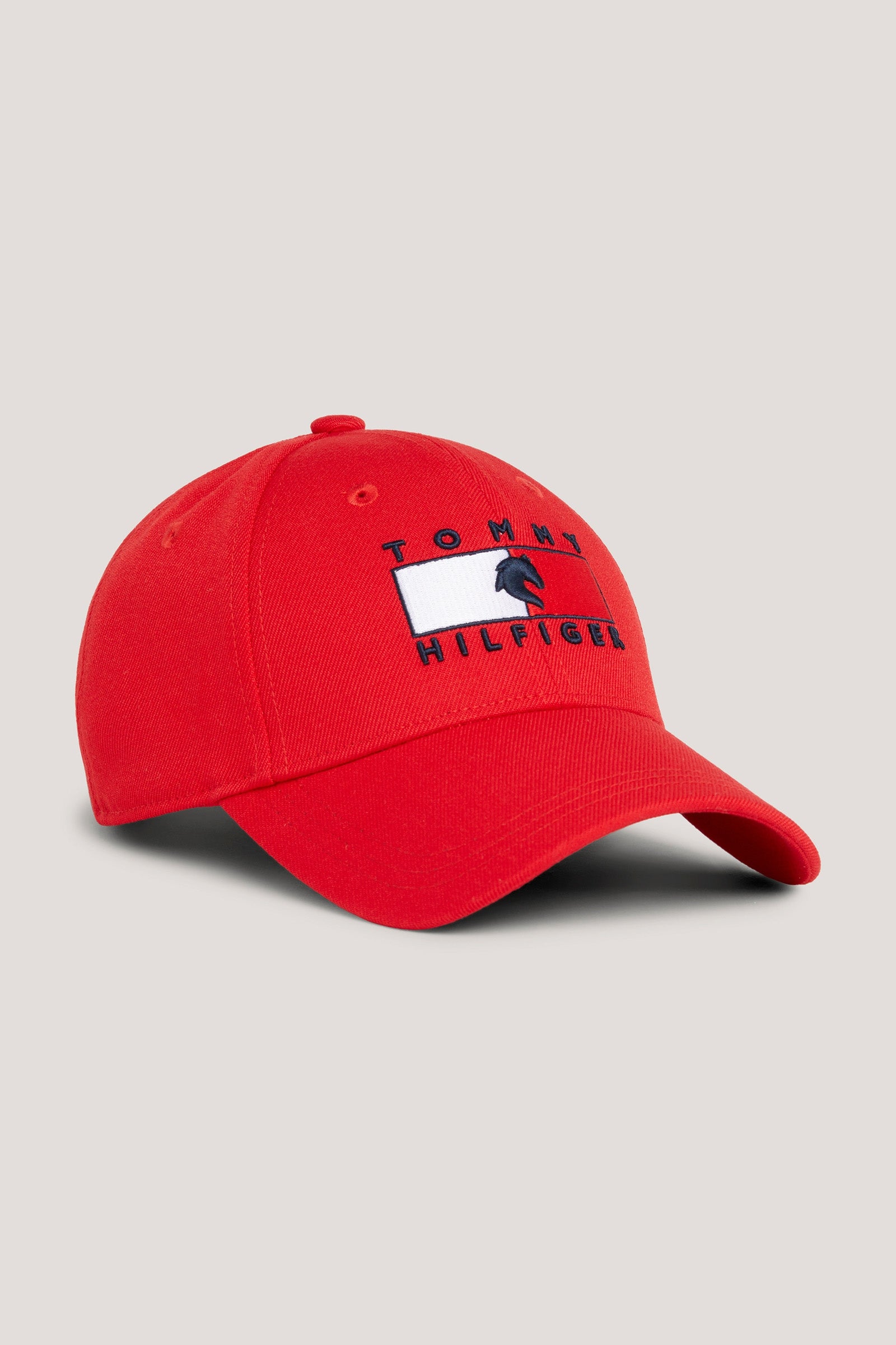 Tommy Hilfiger Equestrian Montreal Vandafvisende Flag Logo Kasket Accessories