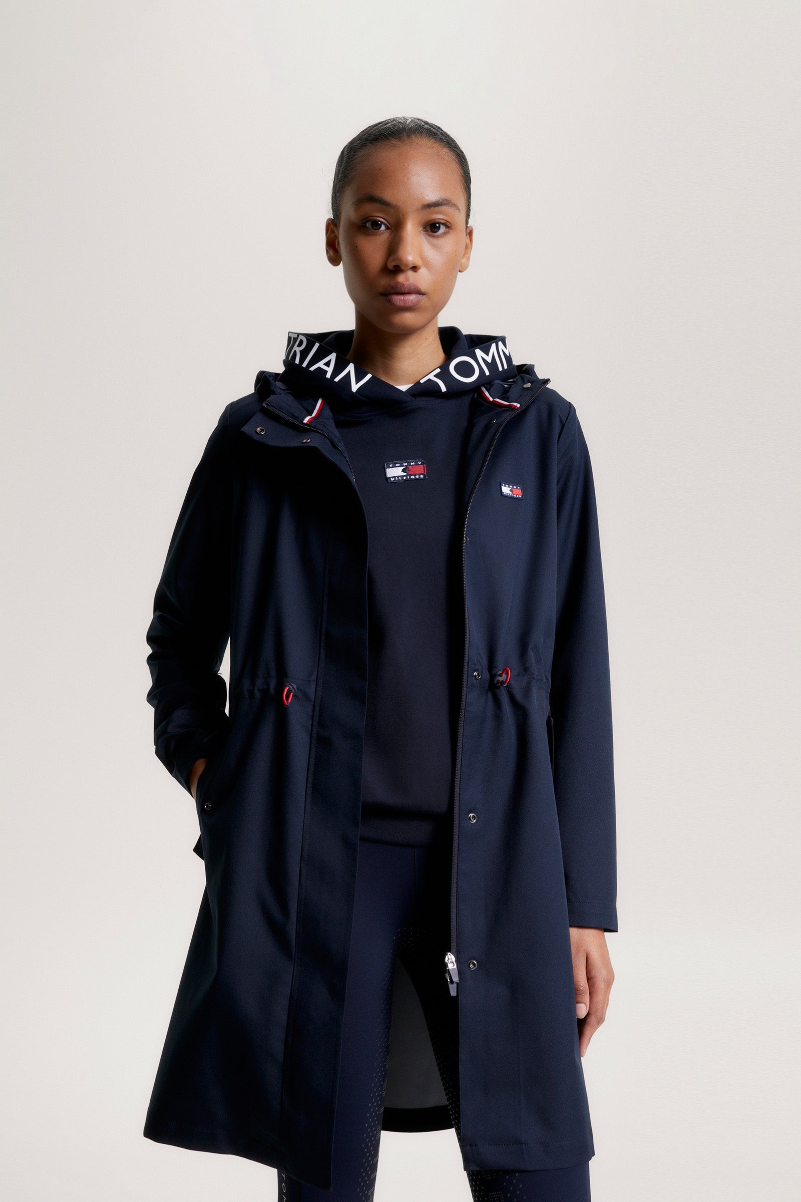 Tommy Hilfiger Equestrian Washington Long Rain Jacket Women’s Riding Clothing