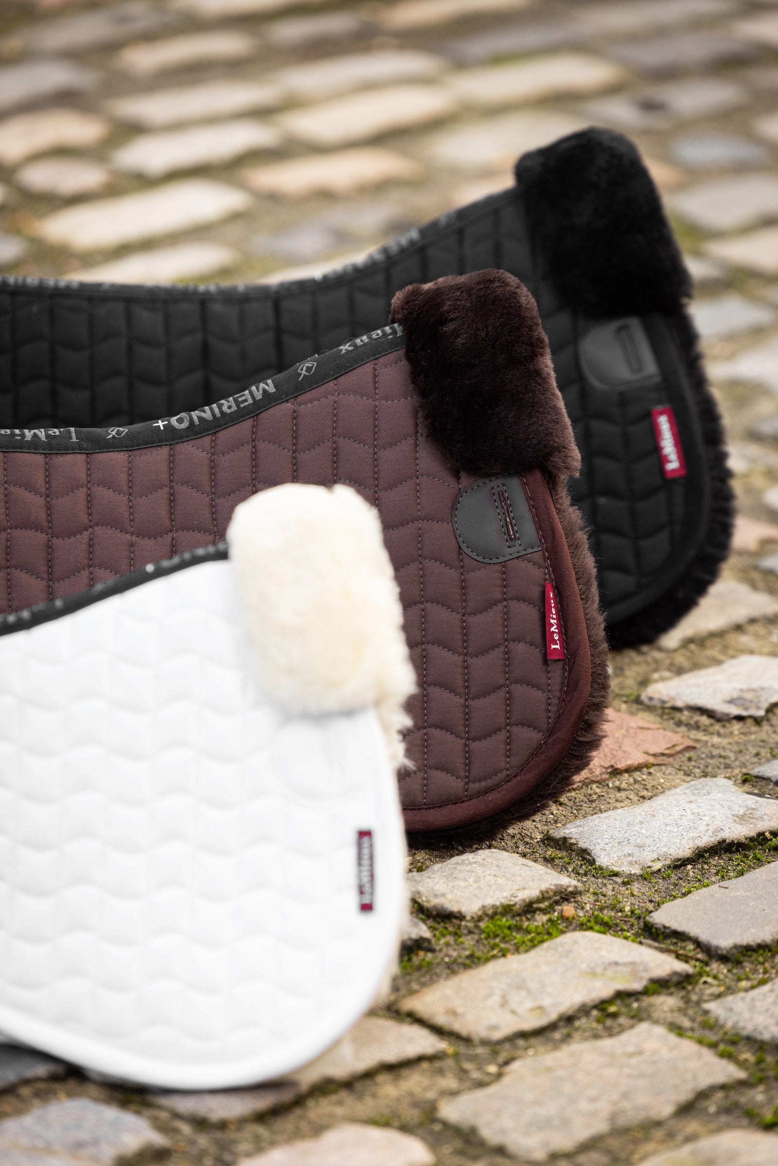 LeMieux Prosorb Plain 2 Pocket GP Square Pad Saddle Pads