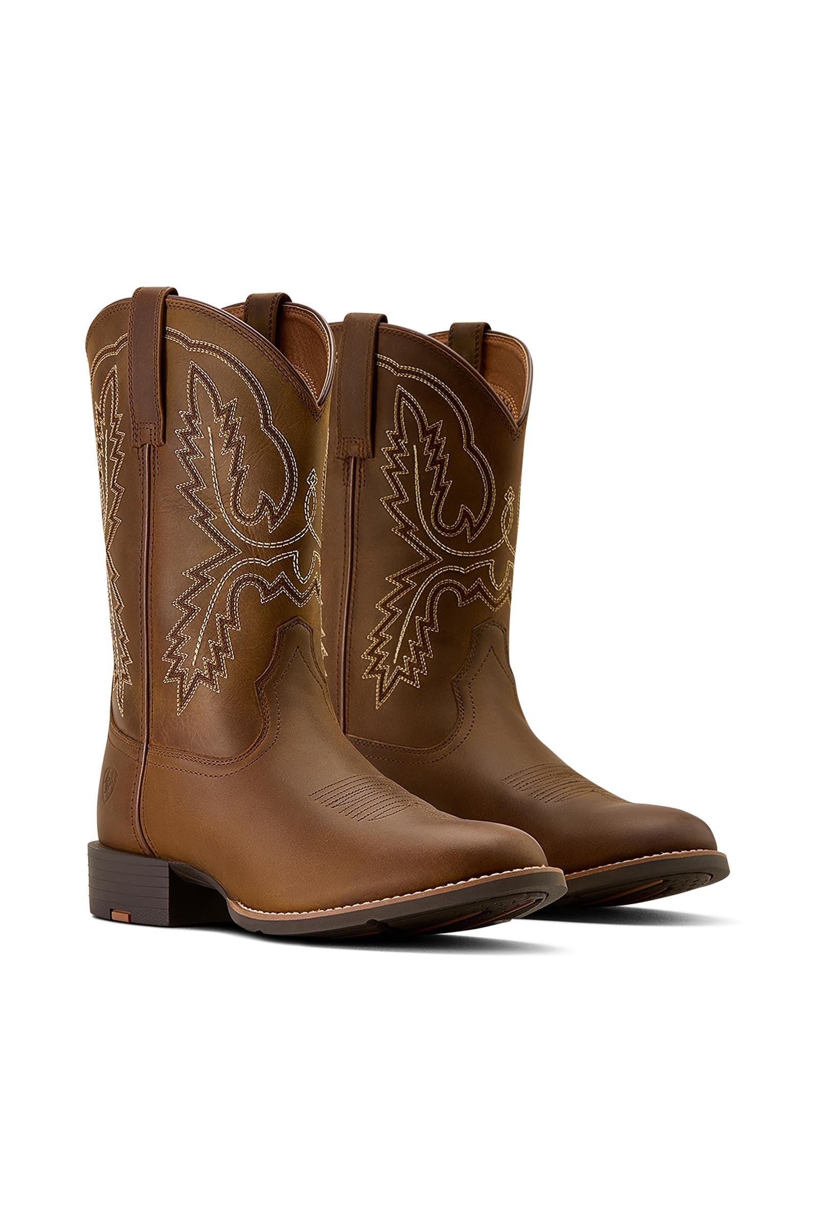 Ariat Men's Sport Stratten Wide Toe Cowboy Boots Mens Riding Clothing