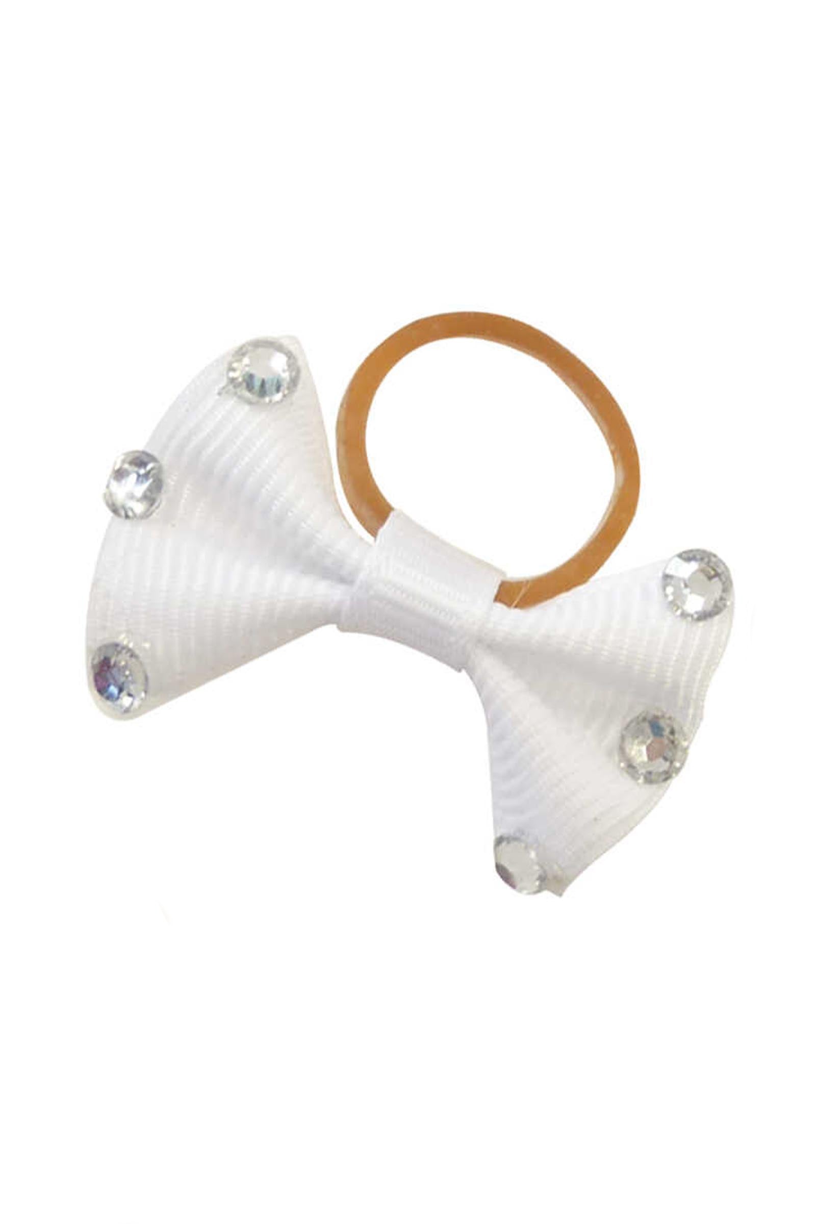 Equi Theme EQUITHÈME Braiding Bows With Clear Strass Horse Grooming Tools