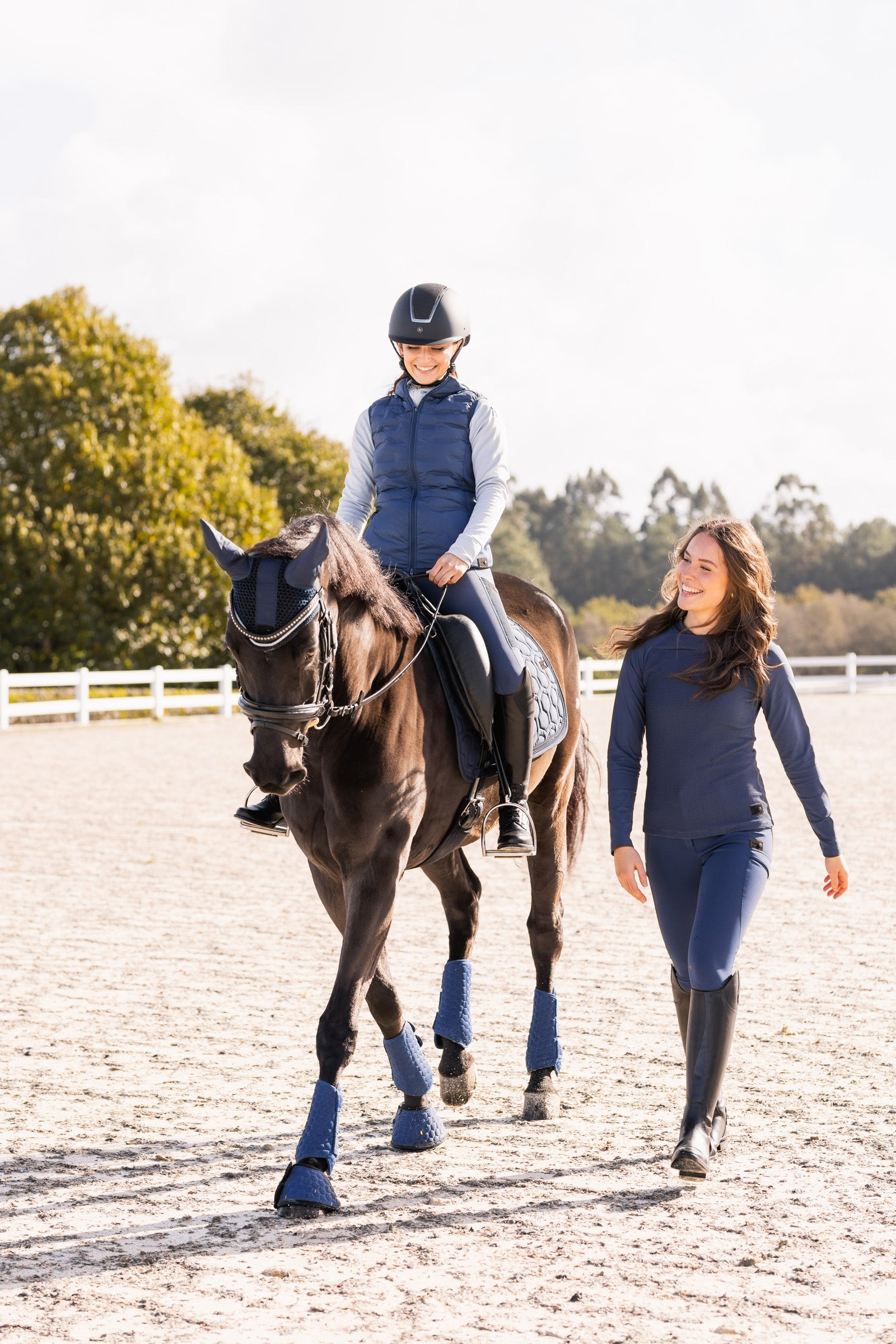Horze Adela Women's Light Padded Functional Riding Vest Women’s Riding Clothing