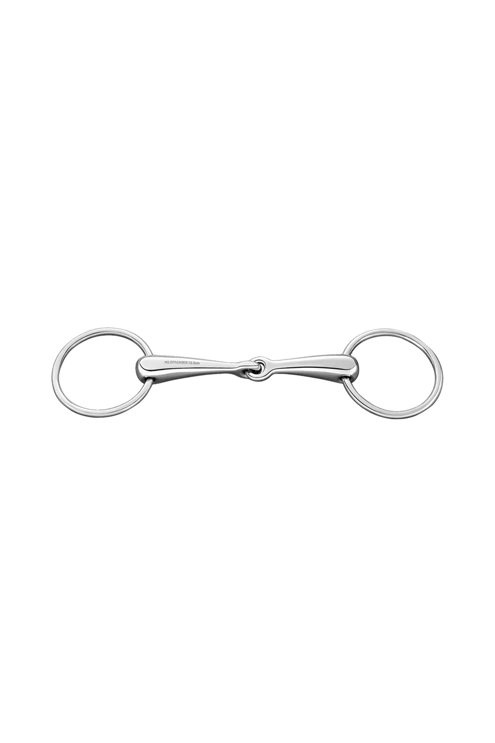 Sprenger Loose Ring Snaffle Bit, Single Jt. 16mm, Stainless St. Horse Bits