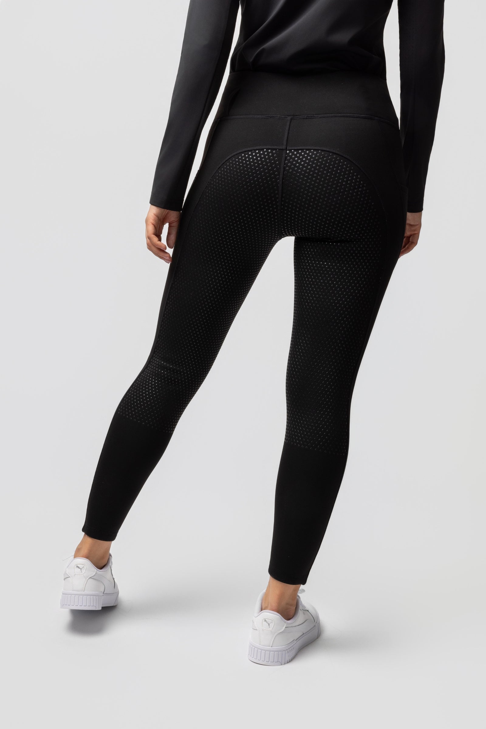 Horze Greta termo rideleggings til kvinder med fuldgrip Womens Breeches