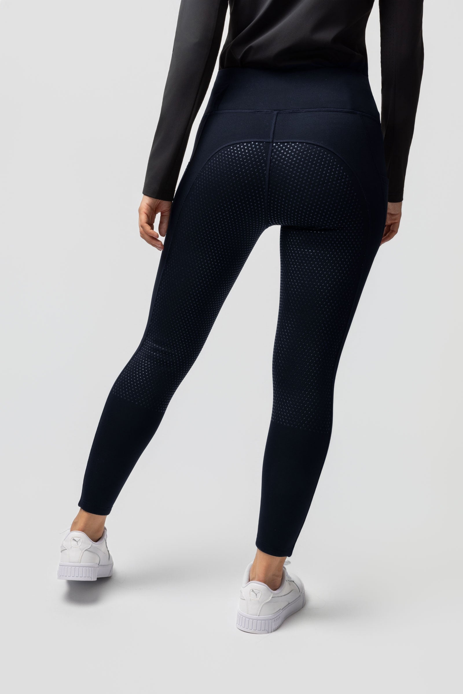 Horze Greta termo rideleggings til kvinder med fuldgrip Womens Breeches