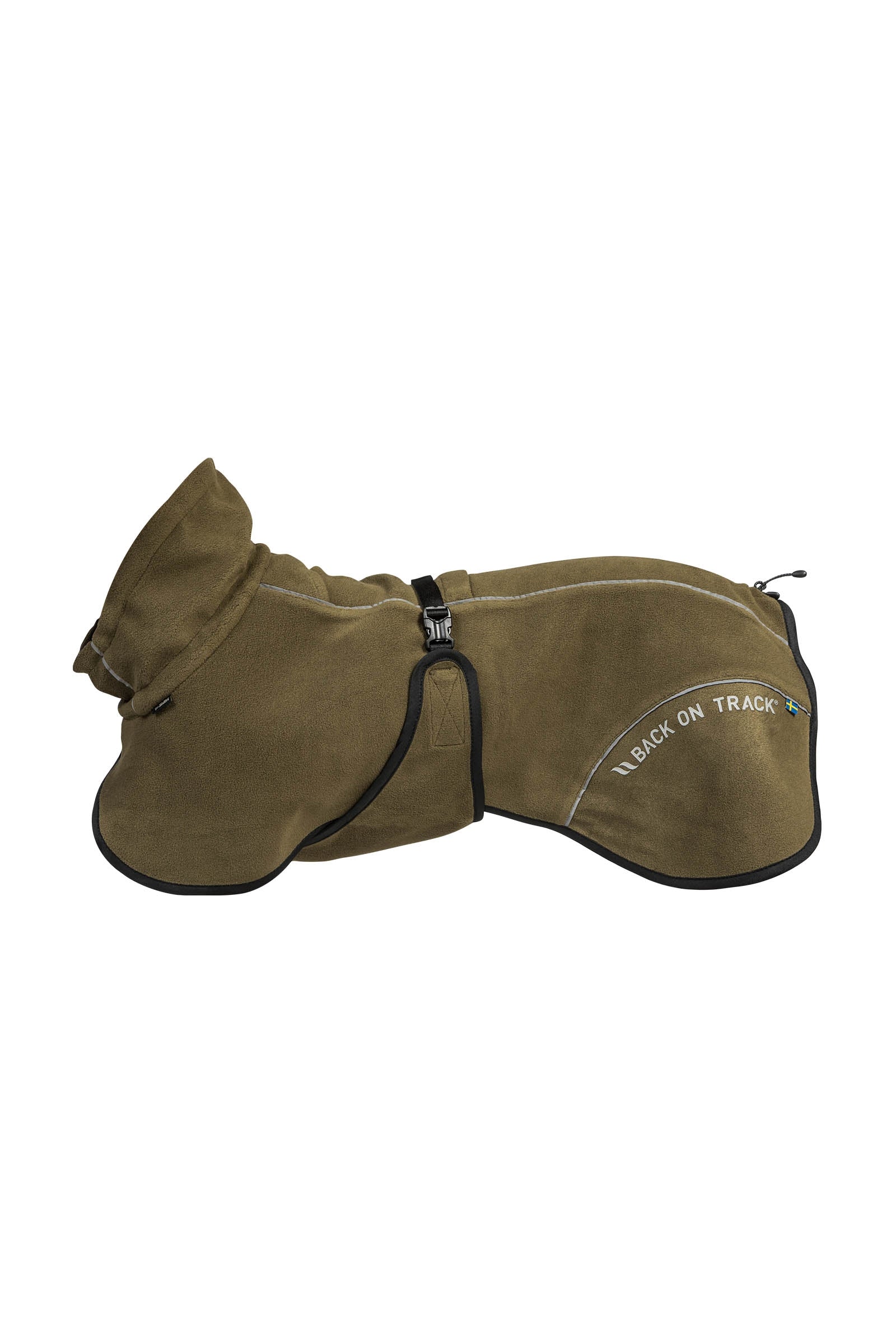 Back on Track Bay Fleece Dog Coat, High Set Tail Hund