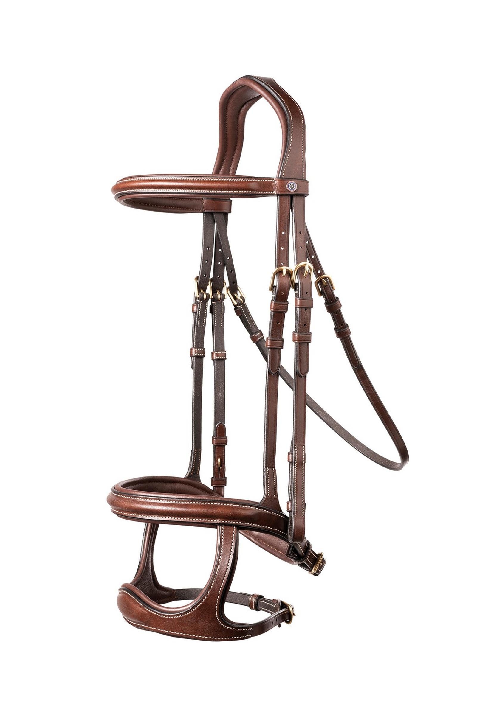 Trust Equestrian Paris Double Noseband Bridle Bridles & Reins
