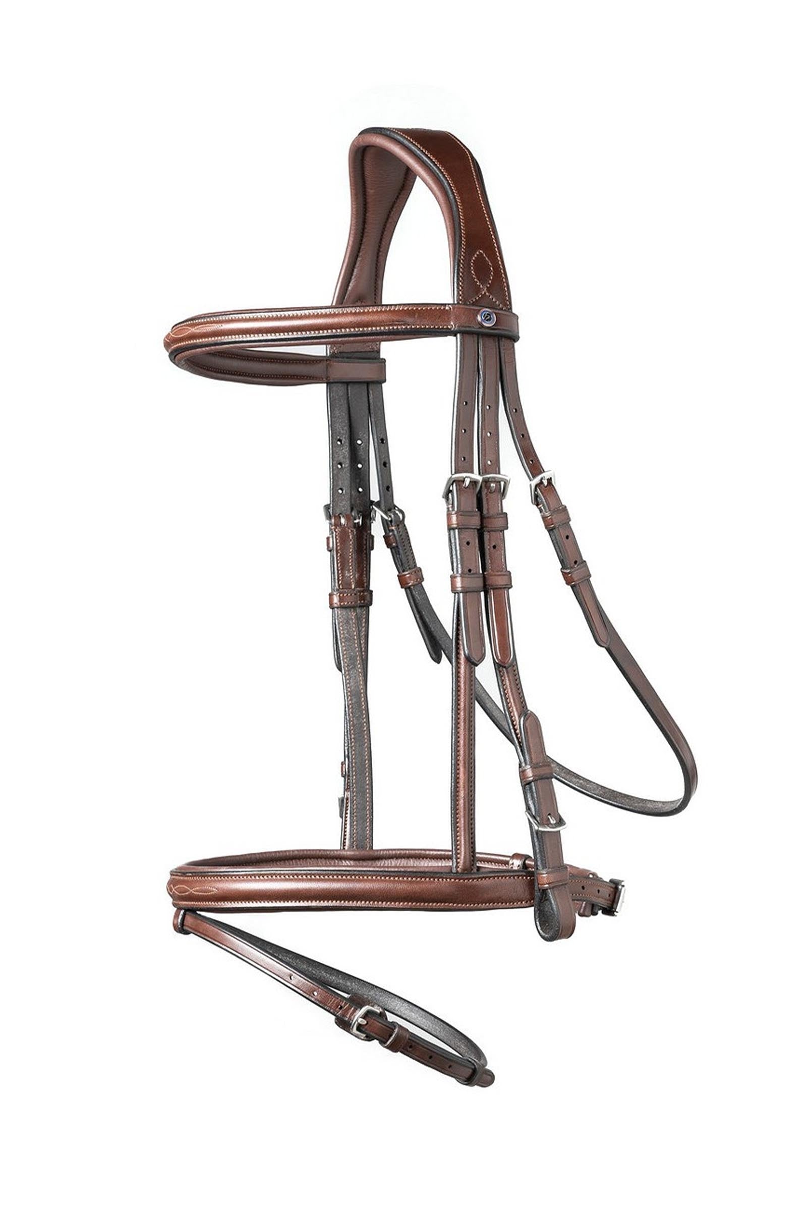 Trust Equestrian Knokke Combine Noseband Bridle Classic Bridles & Reins