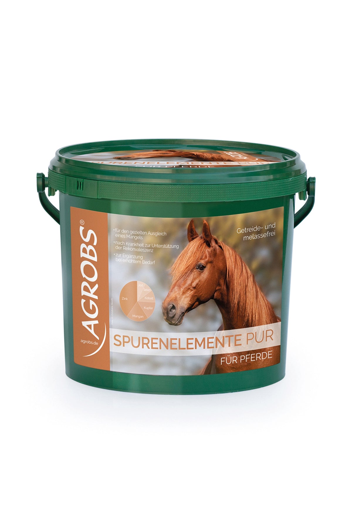 Agrobs Spurenelemente Pur 3 kg Horse Feed & Nutrition