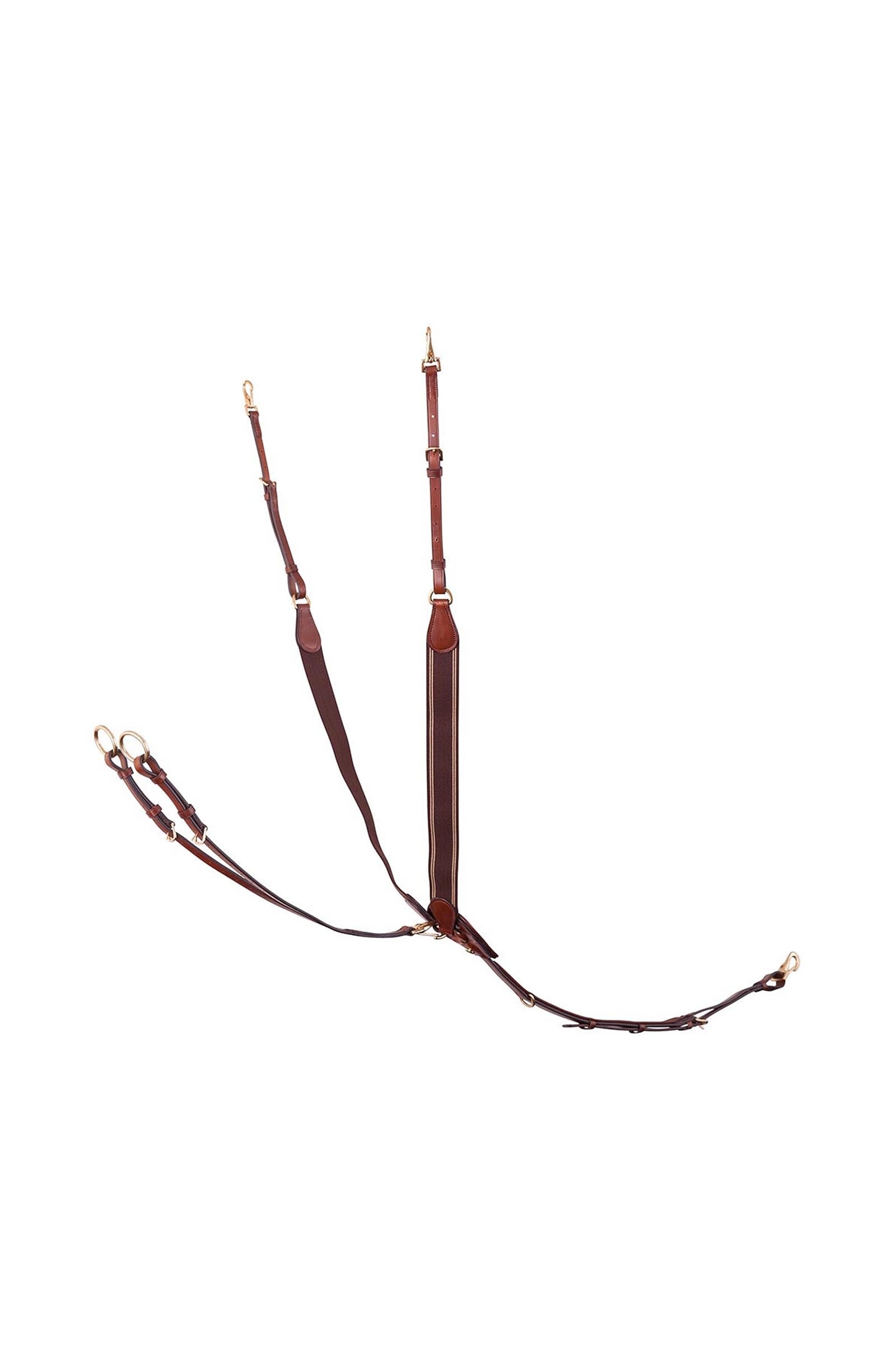 BR Taunton elastisk forbryst med aftagelig martingal Trenser & tøjler