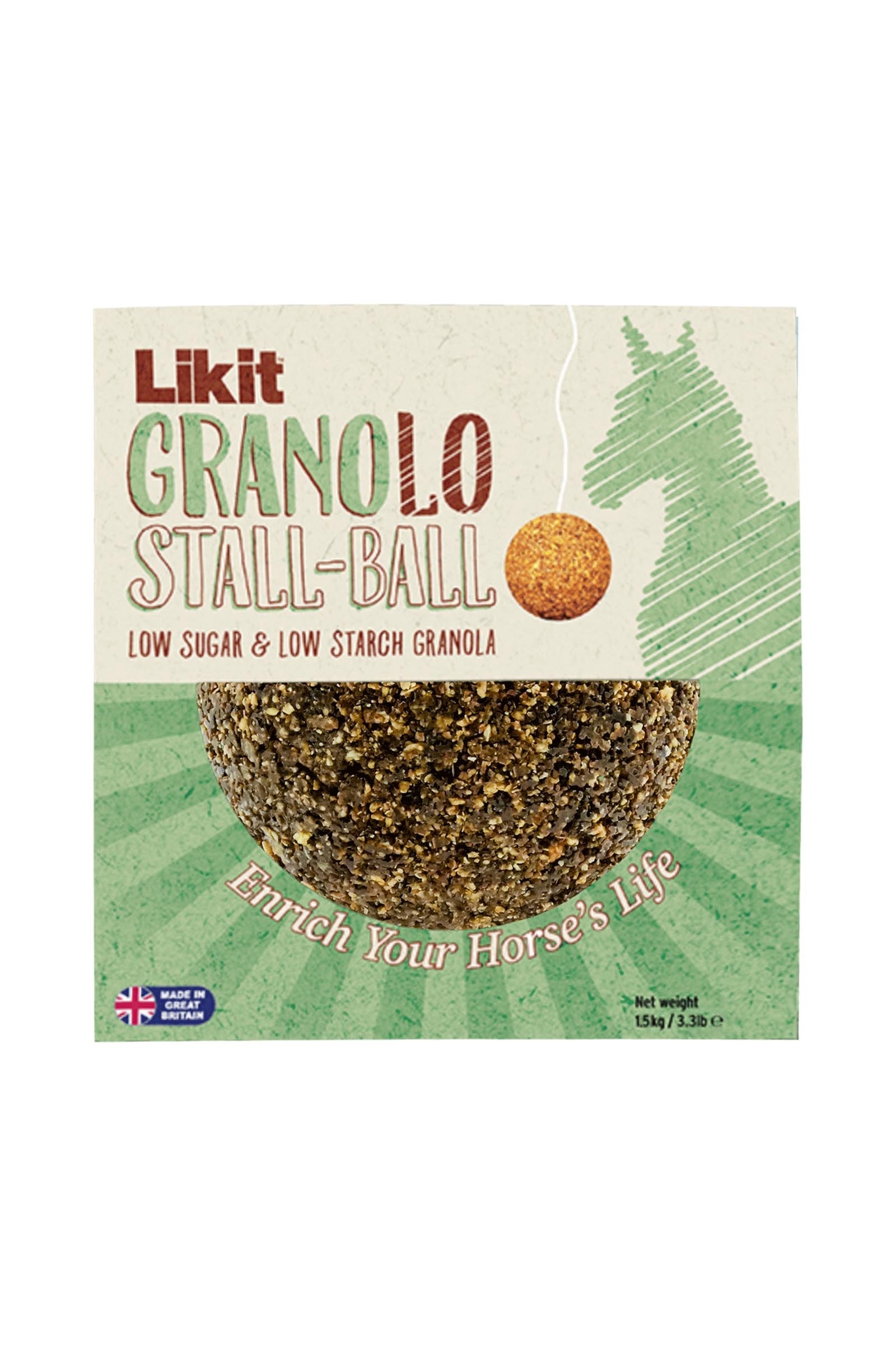 Likit Granola Bold Mindre Sukker, 1,6 kg Horse Feed & Nutrition