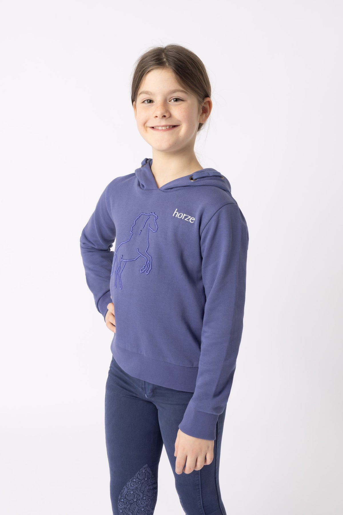 Horze Selma Hoodie, børnemodel Ridetøj til børn