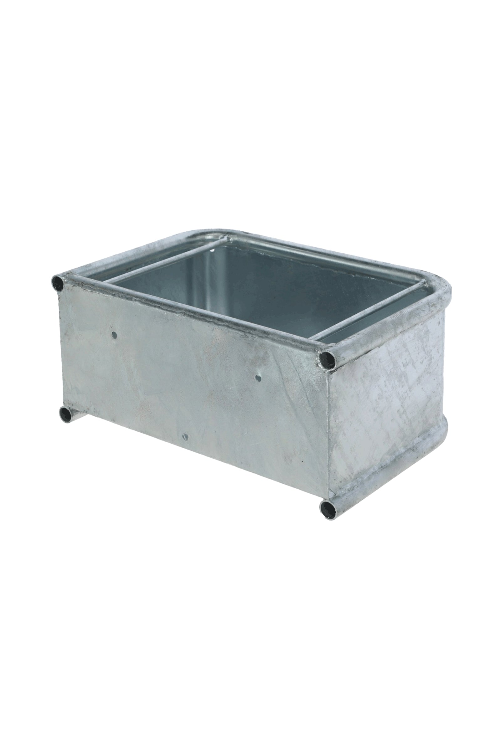 Kerbl Rectangular Feed Trough Metal, 35 L Stable Equipment