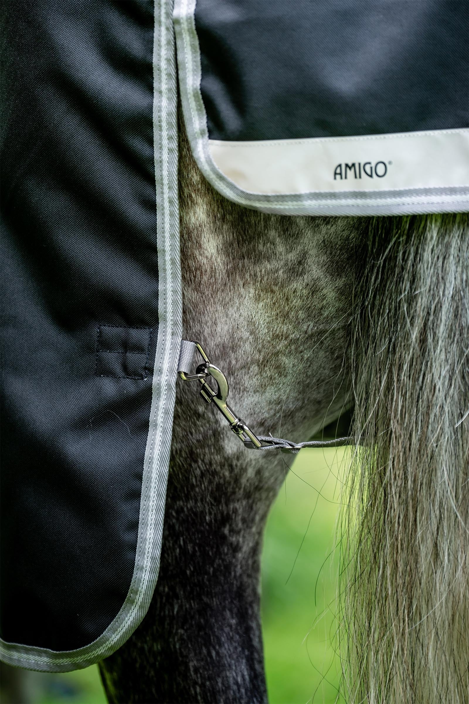 Horseware Amigo Bravo 12 Plus Turnout Rug With Detachable Neck, 400g Horse Rugs