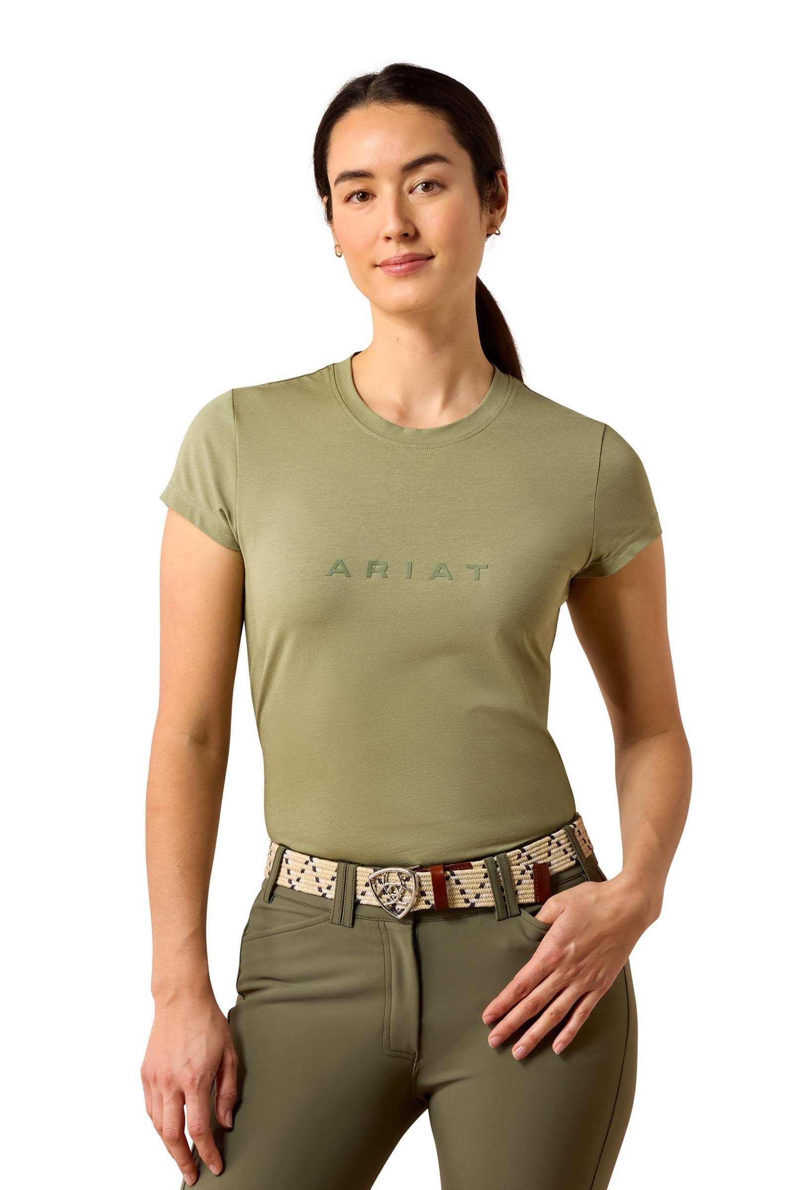 Ariat Dame The Logo T-shirt Ridetøj til dame