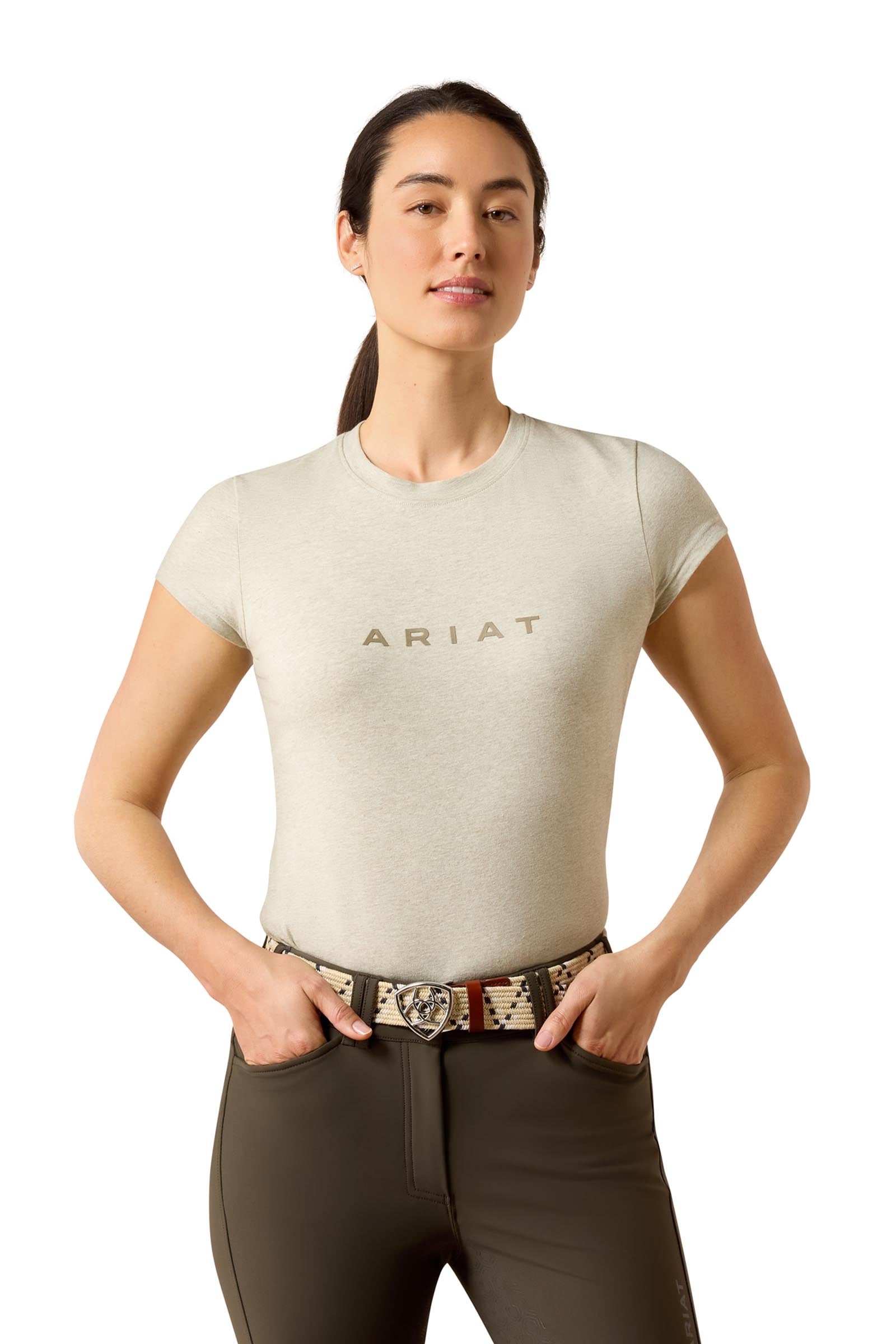 Ariat Dame The Logo T-shirt Ridetøj til dame