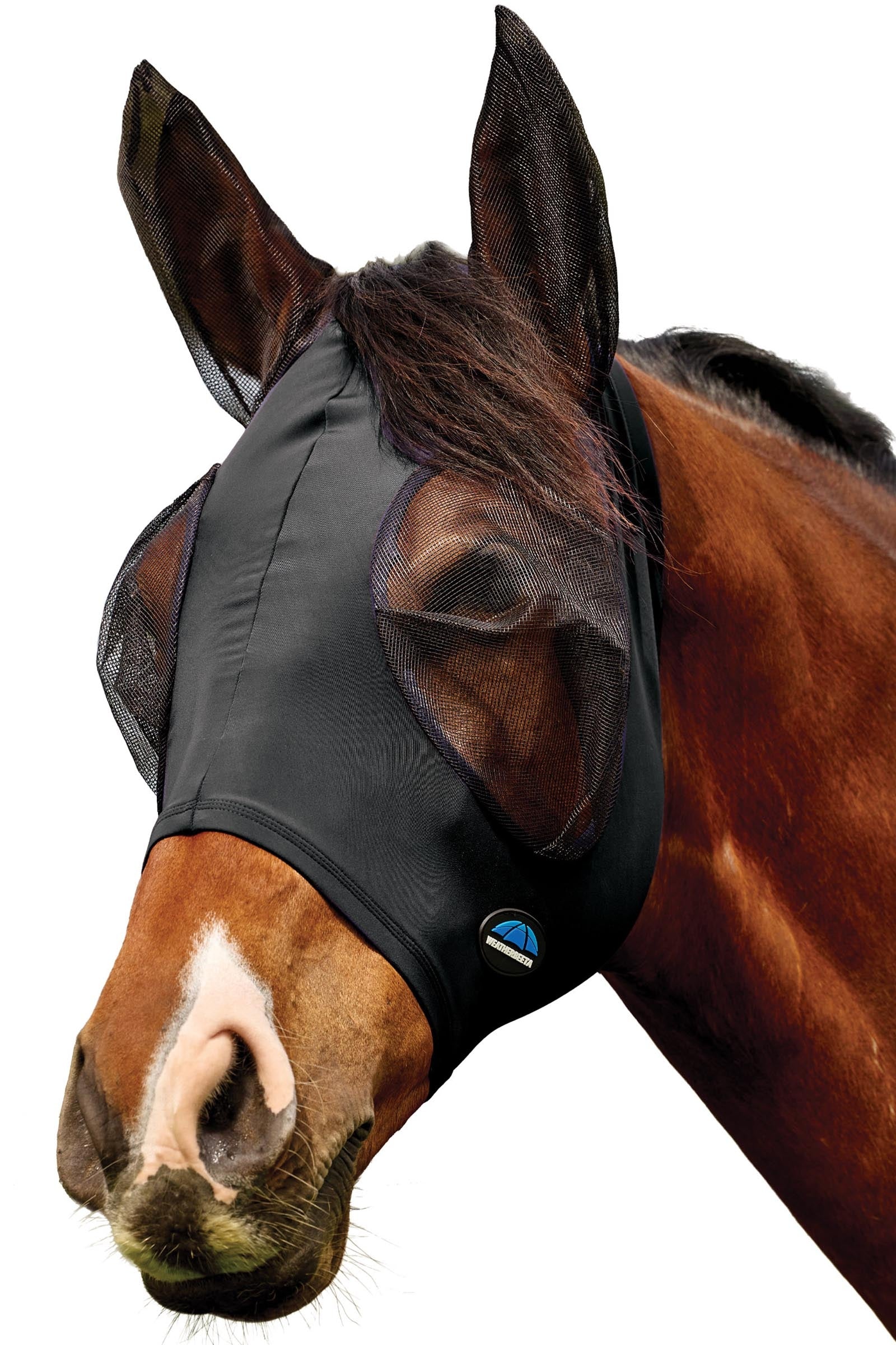 Weatherbeeta Comfitec Deluxe Stretch Fluemaske med ører Fluebeskyttelse