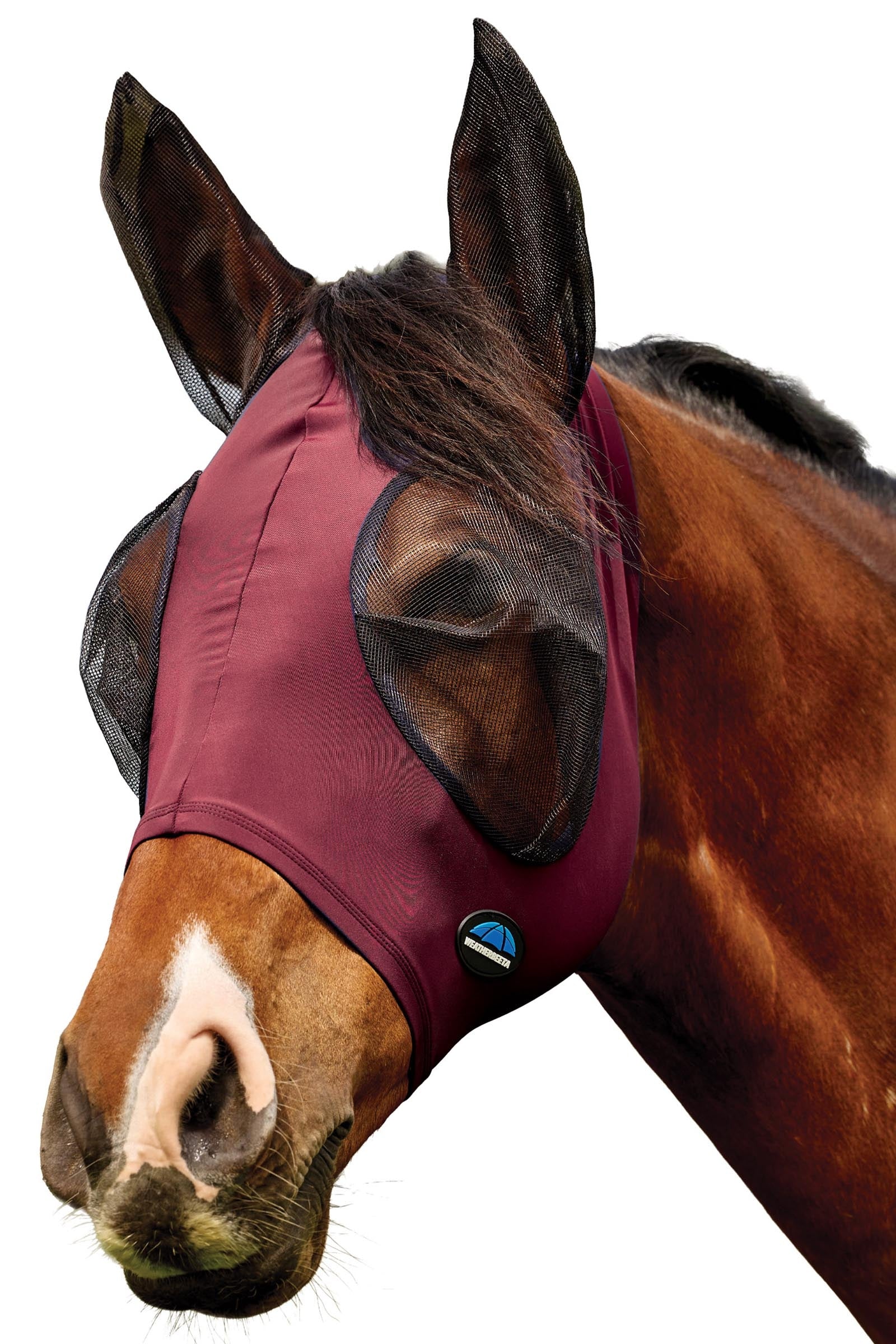 Weatherbeeta Comfitec Deluxe Stretch Fluemaske med ører Fluebeskyttelse