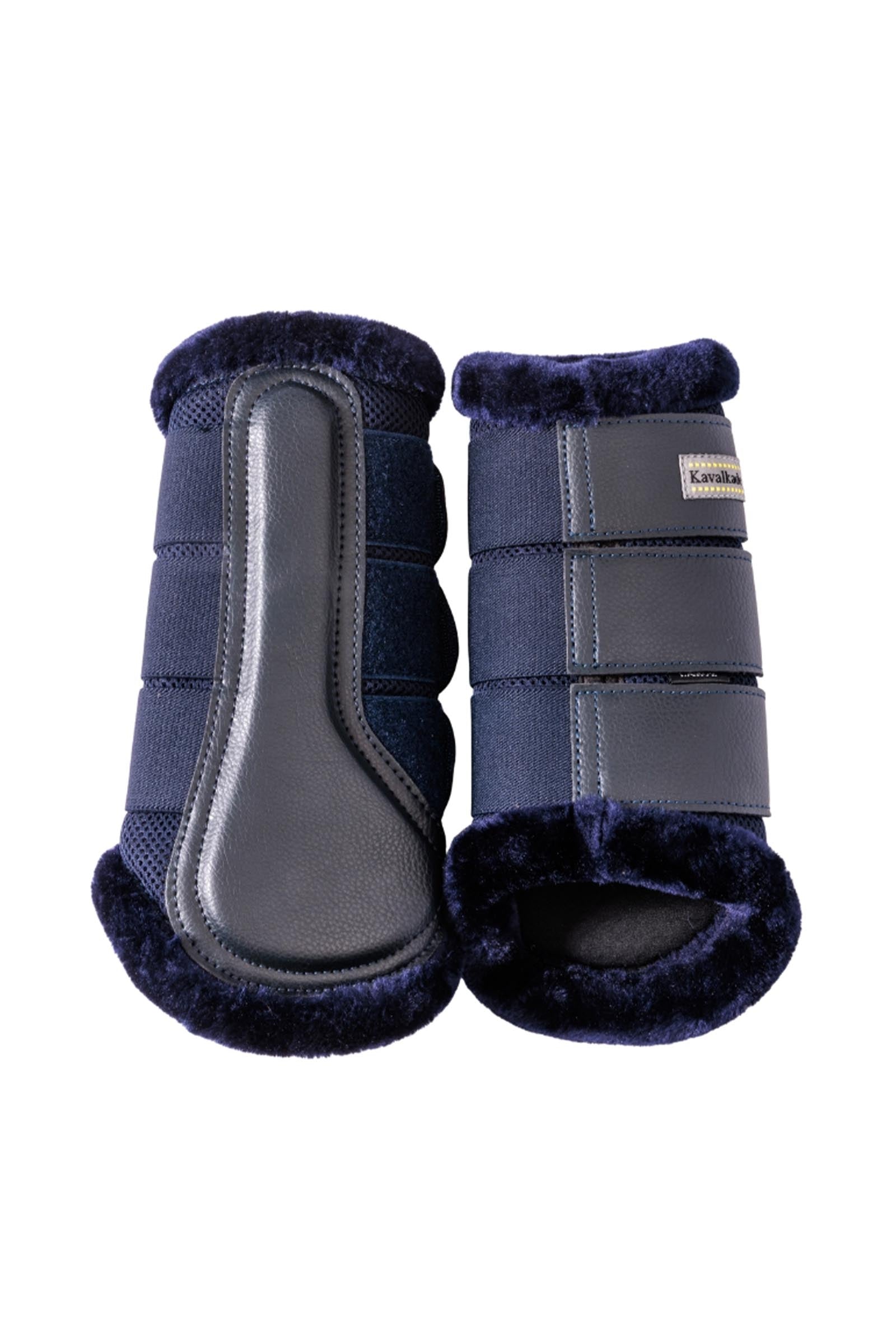 Kavalkade Anatomic Mesh Tendon Boots With Faux Fur Leg & Hoof Protection