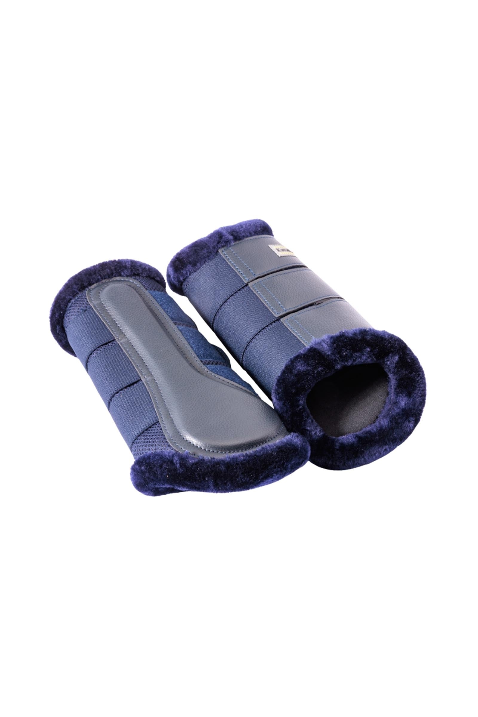 Kavalkade Anatomic Mesh Tendon Boots With Faux Fur Leg & Hoof Protection