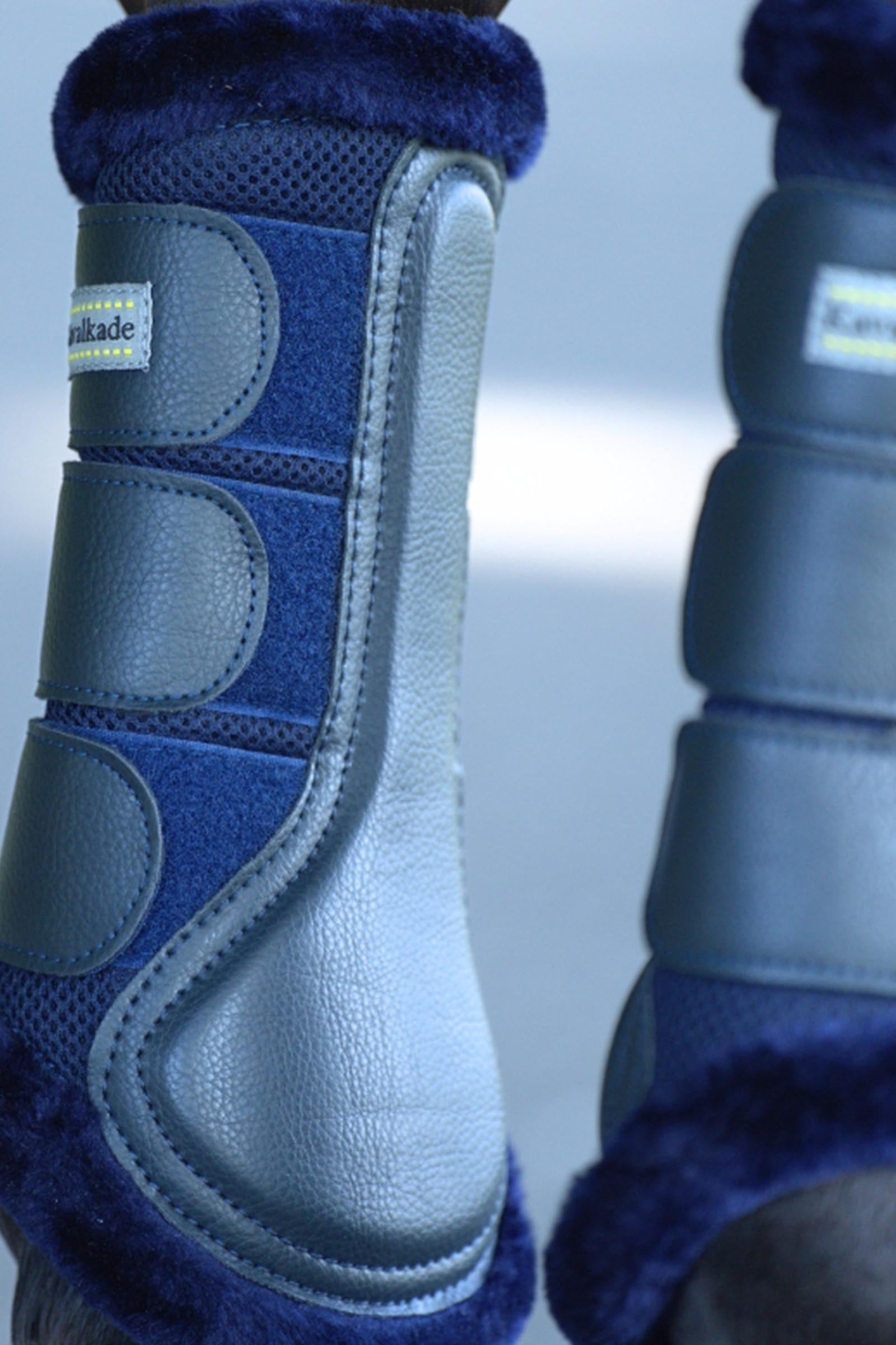 Kavalkade Anatomic Mesh Tendon Boots With Faux Fur Leg & Hoof Protection