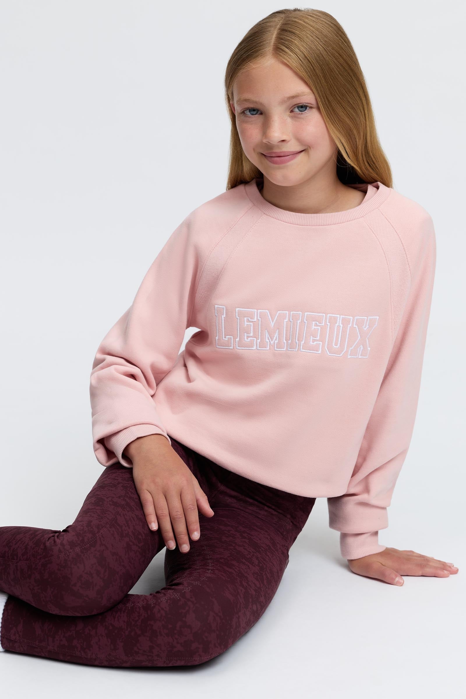LeMieux Young Rider Shay Varsity Crew Kids Apparel