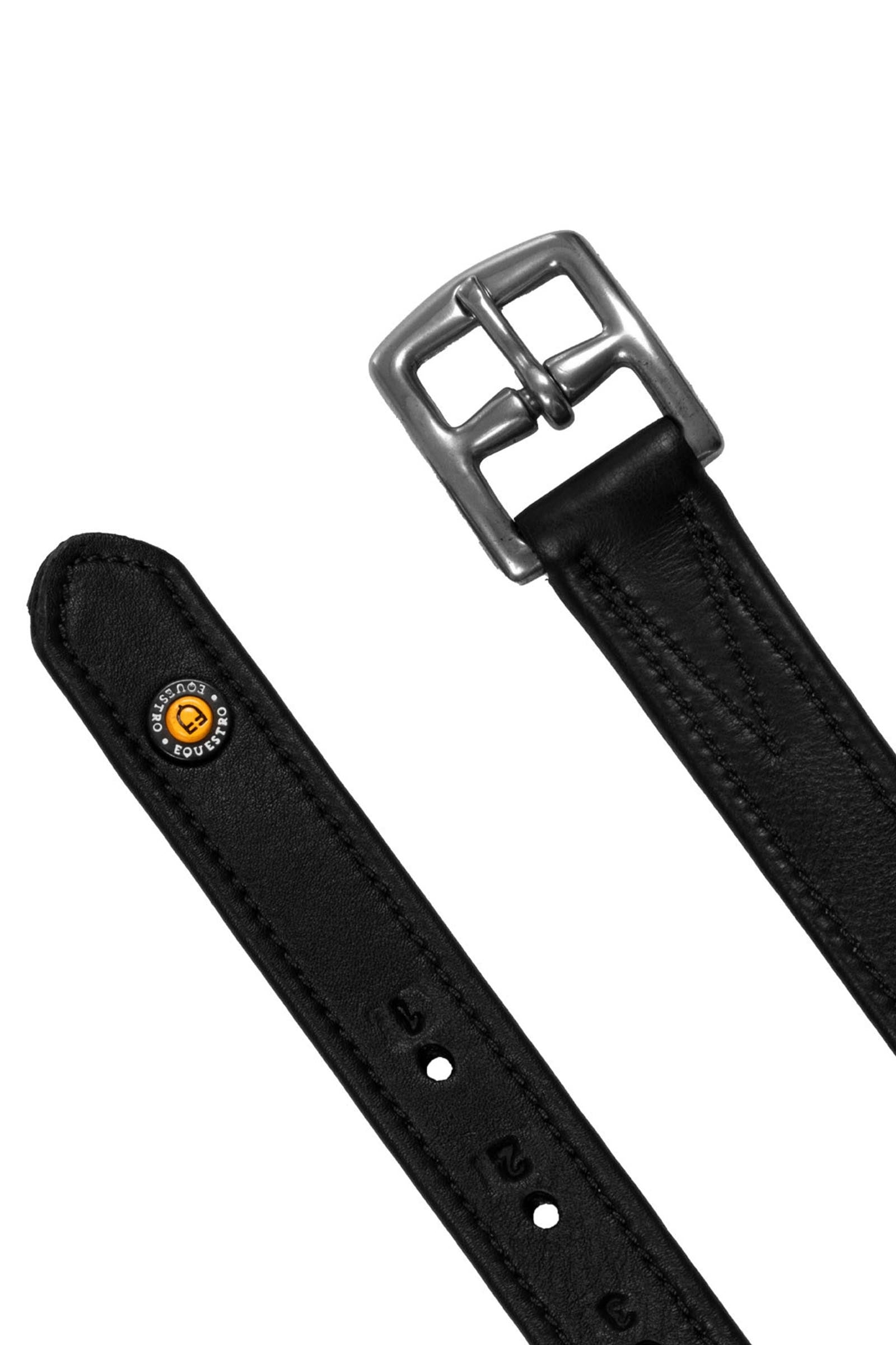 Equestro Leathers Stirrup With Numbered Holes Saddles, Girths & Stirrups