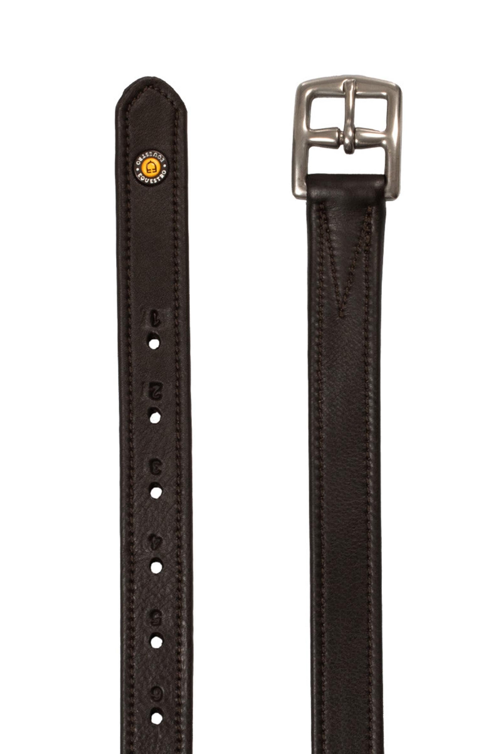 Equestro Leathers Stirrup With Numbered Holes Saddles, Girths & Stirrups
