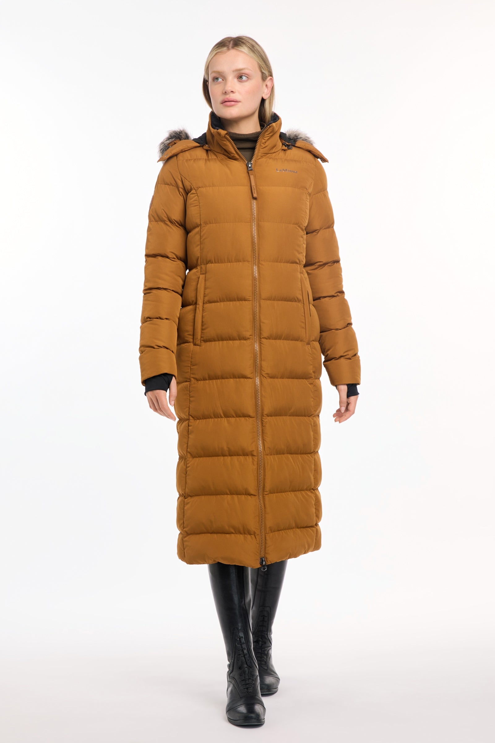 LeMieux Harper Women´s Longline Puffer Coat Ridetøj til dame