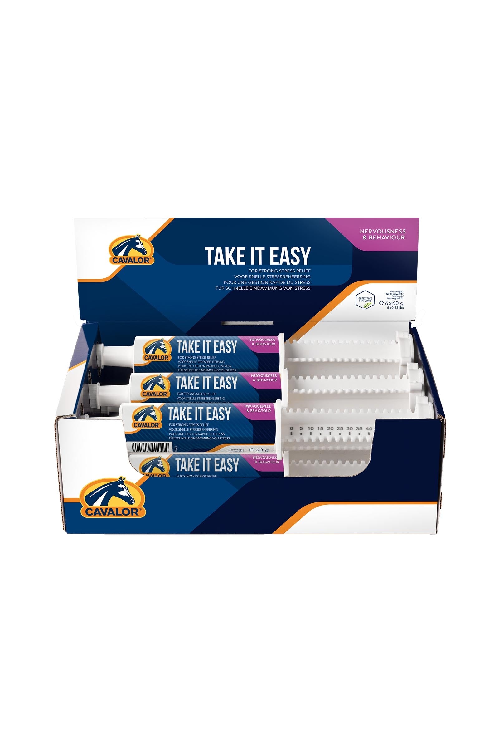 Cavalor Take It Easy, afslapning, (6 x 60 g) Horse Feed & Nutrition