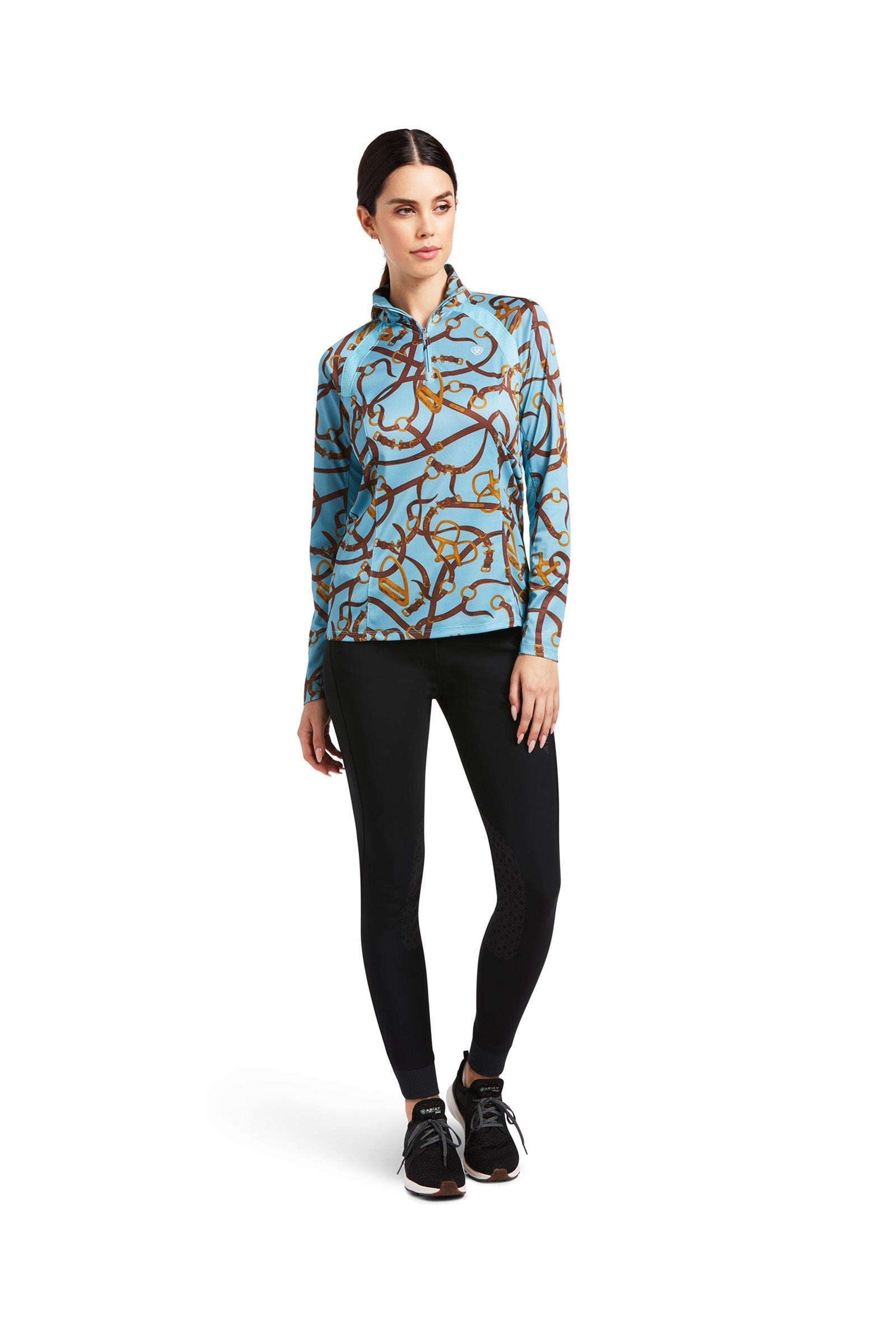 Ariat Sunstopper 2.0 Women's 1/4 Zip Baselayer Shirt Women’s Riding Clothing