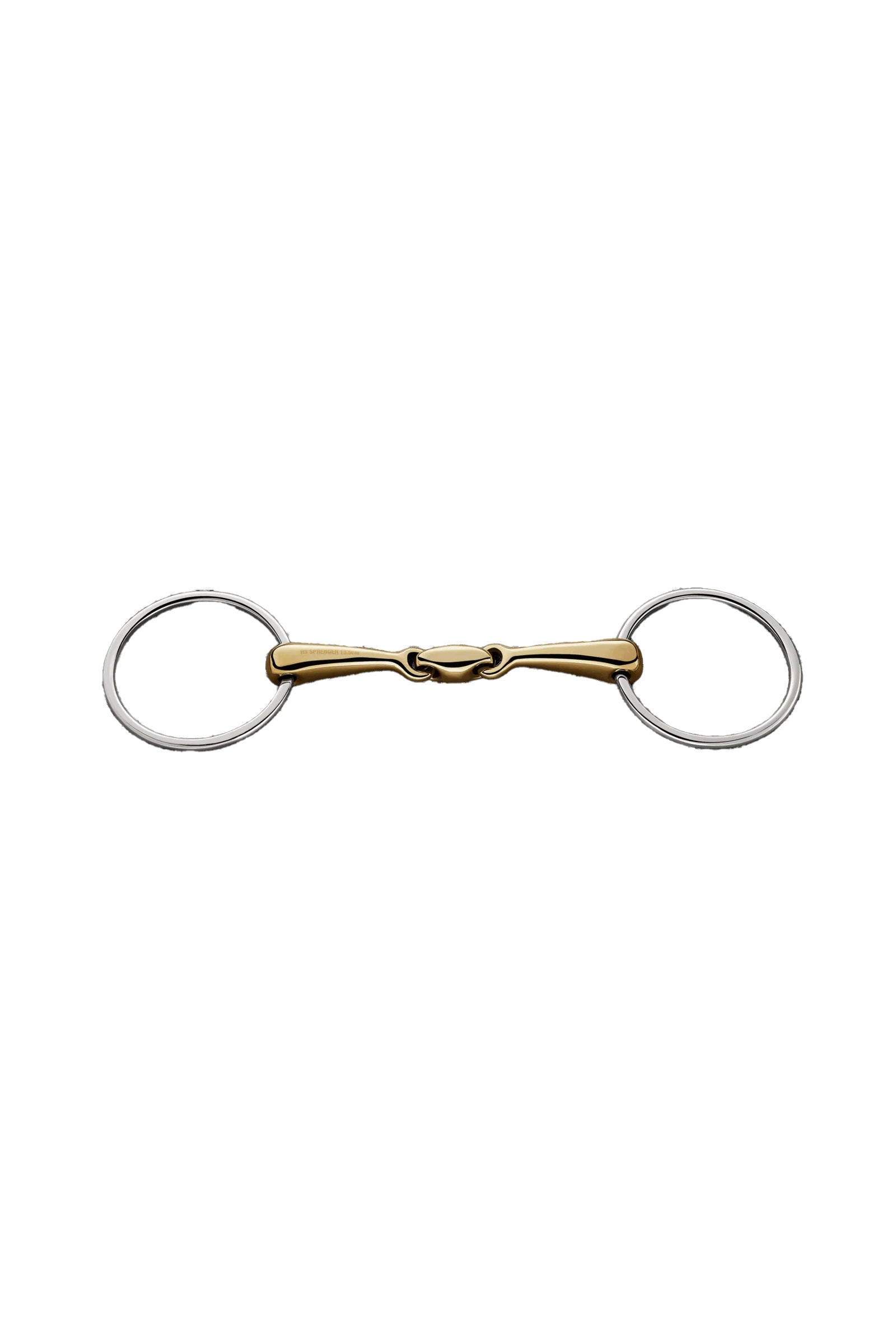Sprenger trensebid, dobbelt brudt, 18 mm, kobber Plus Bid