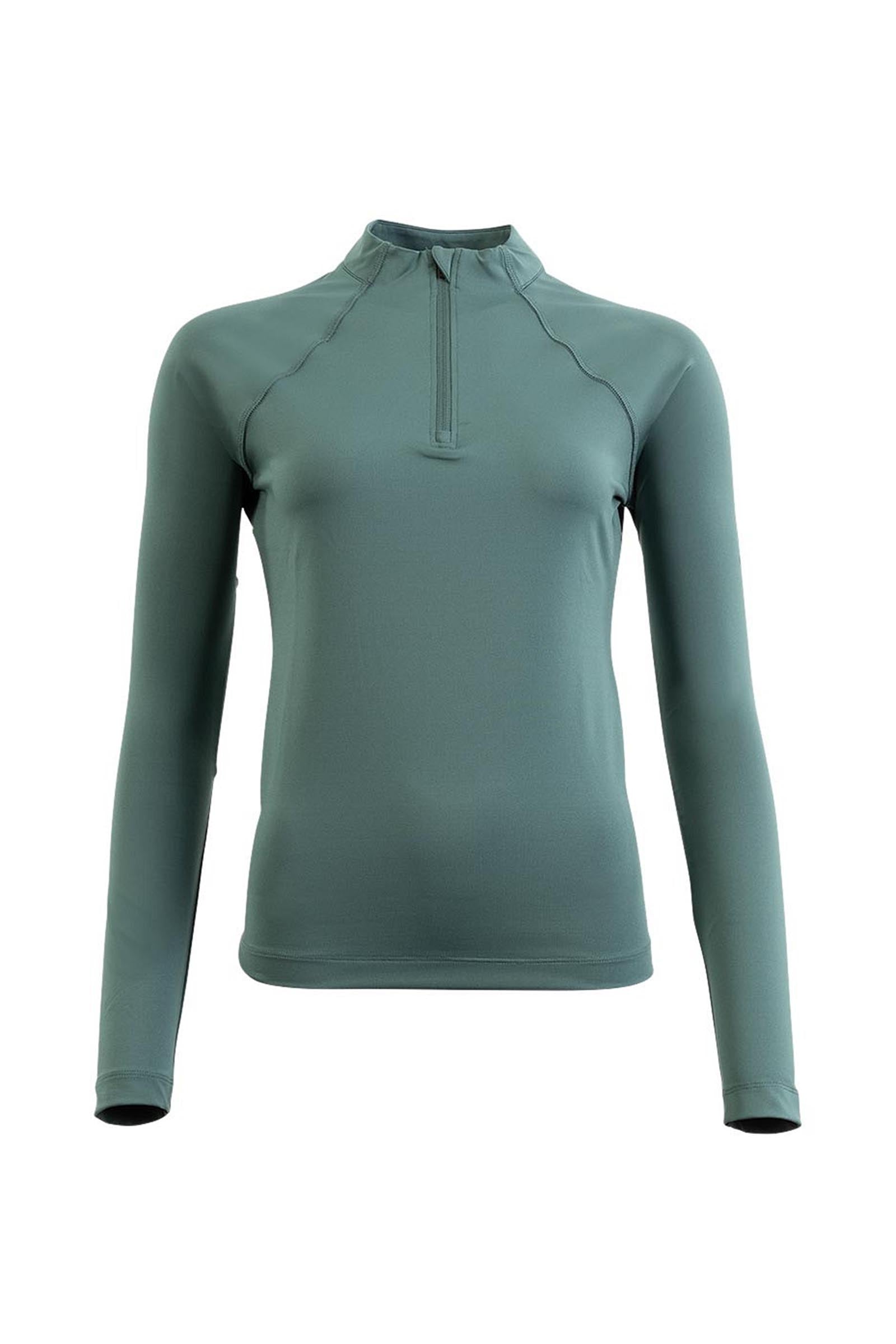 BR CLX dames langærmet zip up shirt Ridetøj til dame