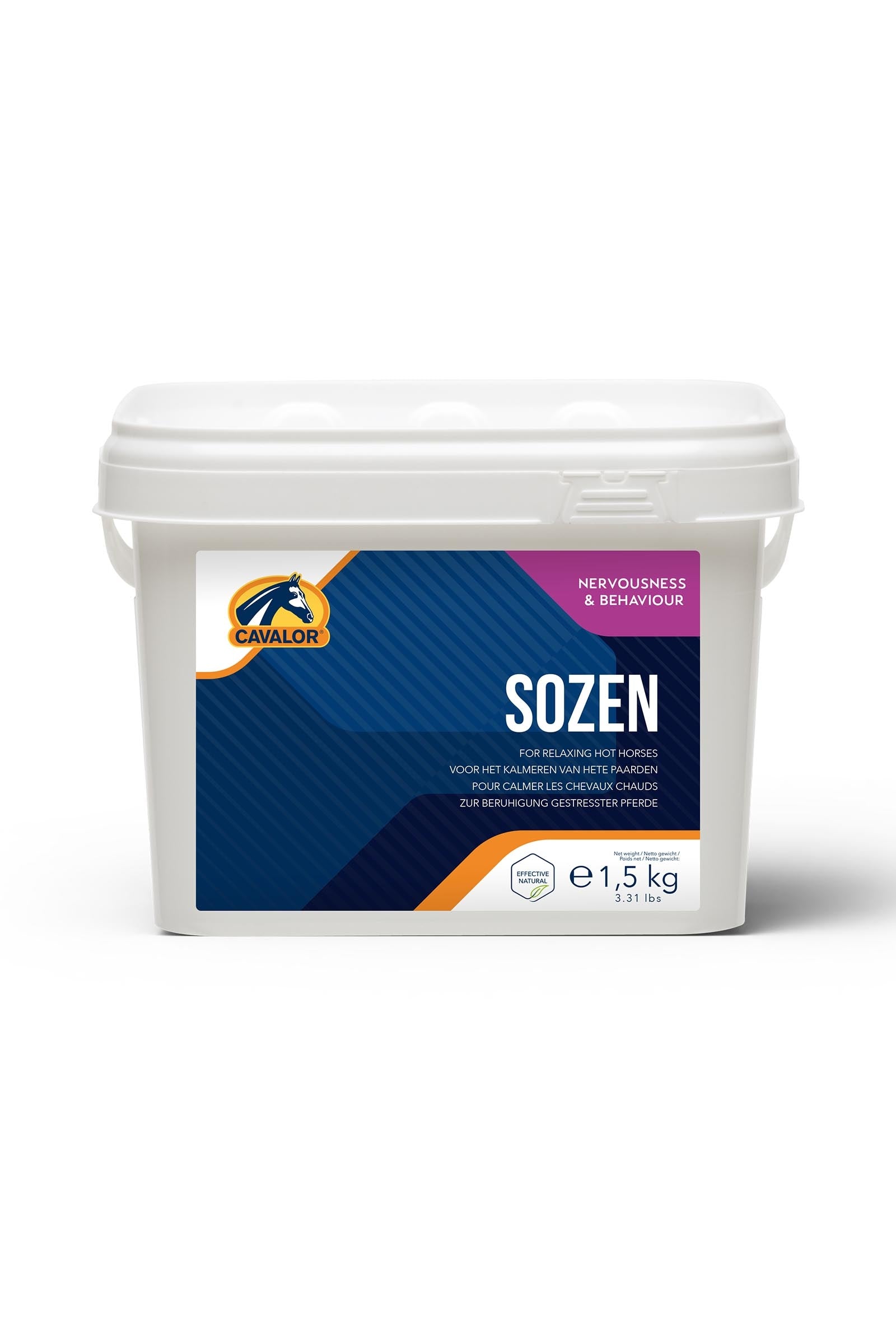Cavalor SoZen, beroligende, 1,5 kg Horse Feed & Nutrition